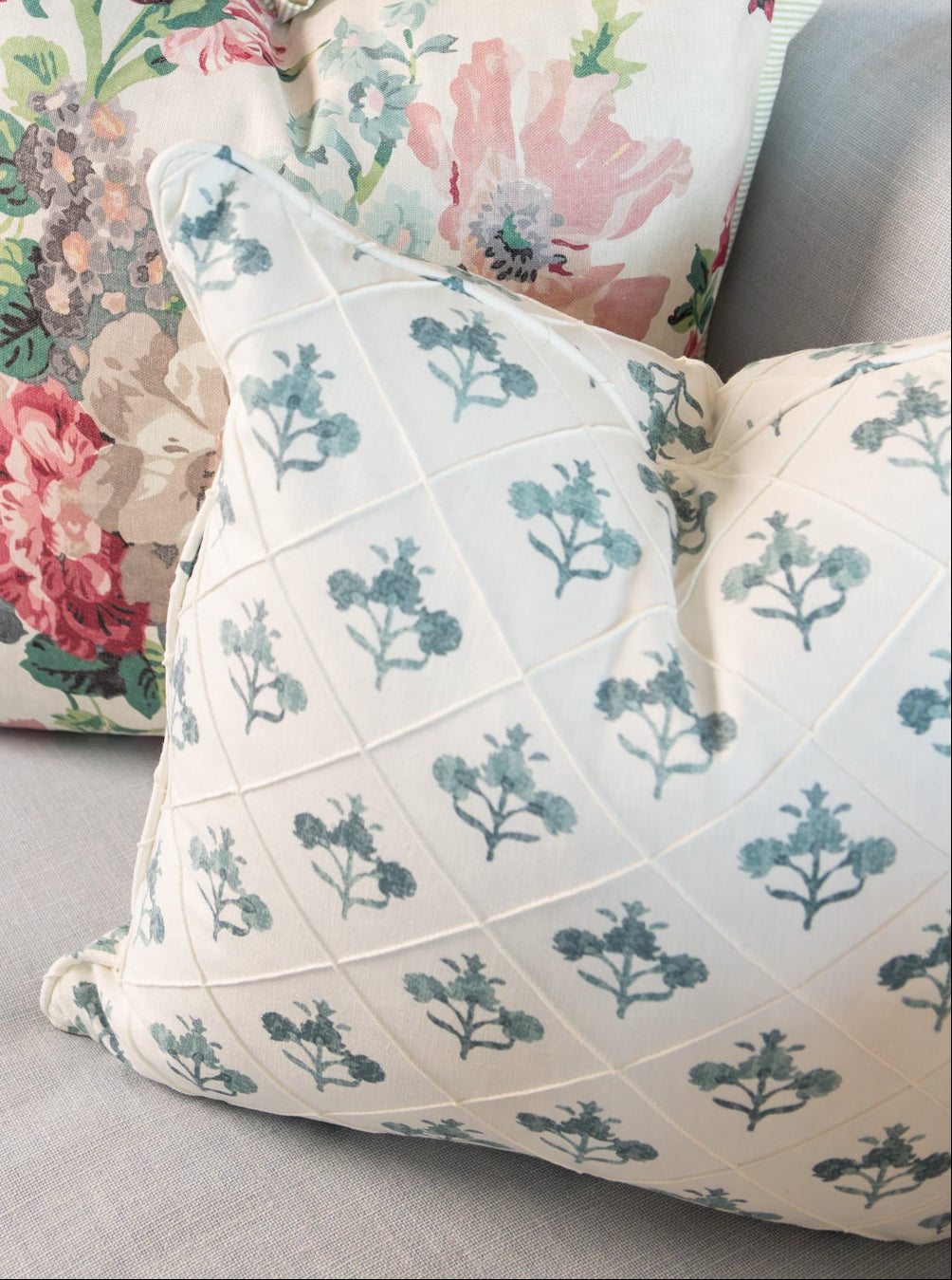 Bluebell Garden Pillow