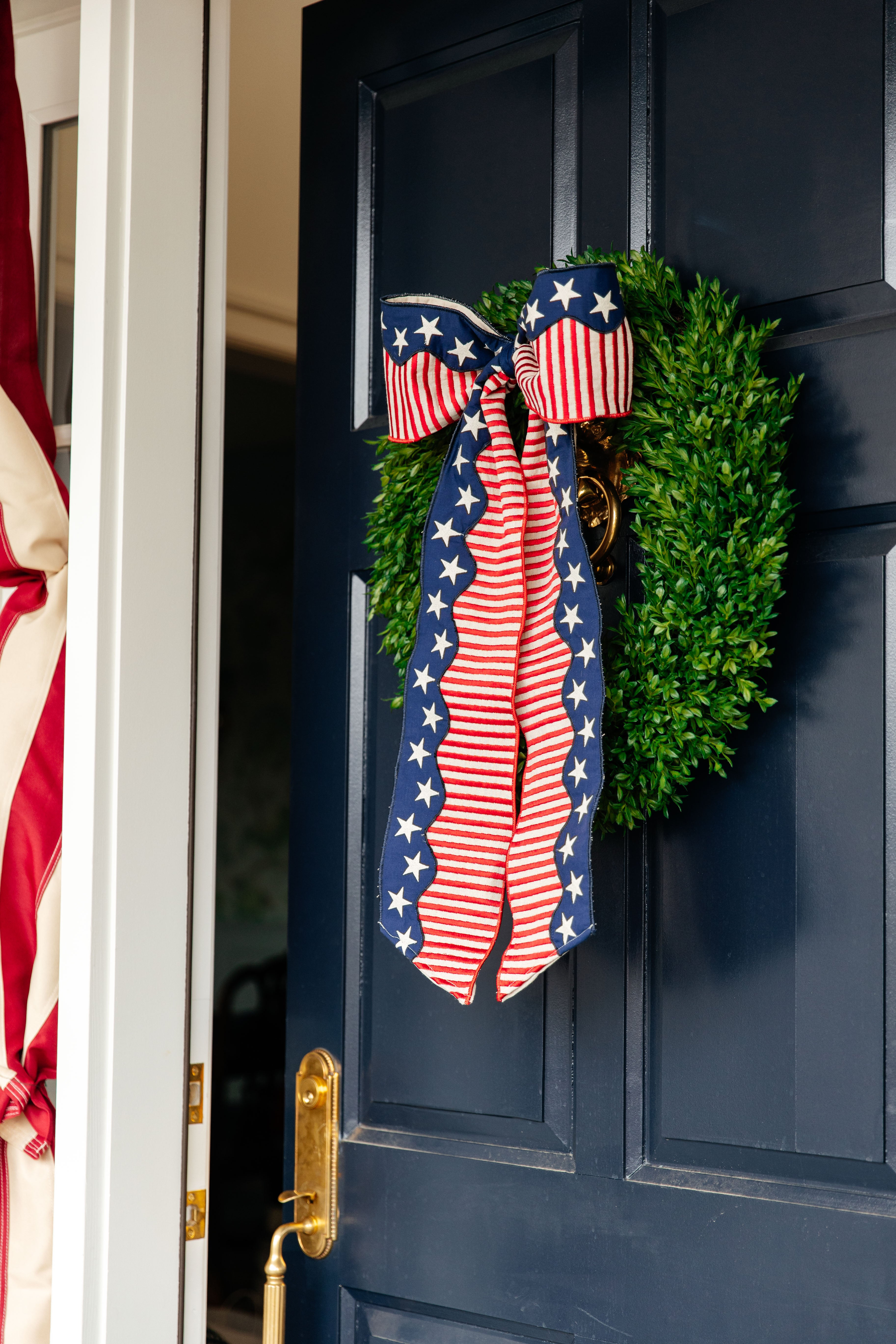 Haven Americana Wreath Bow