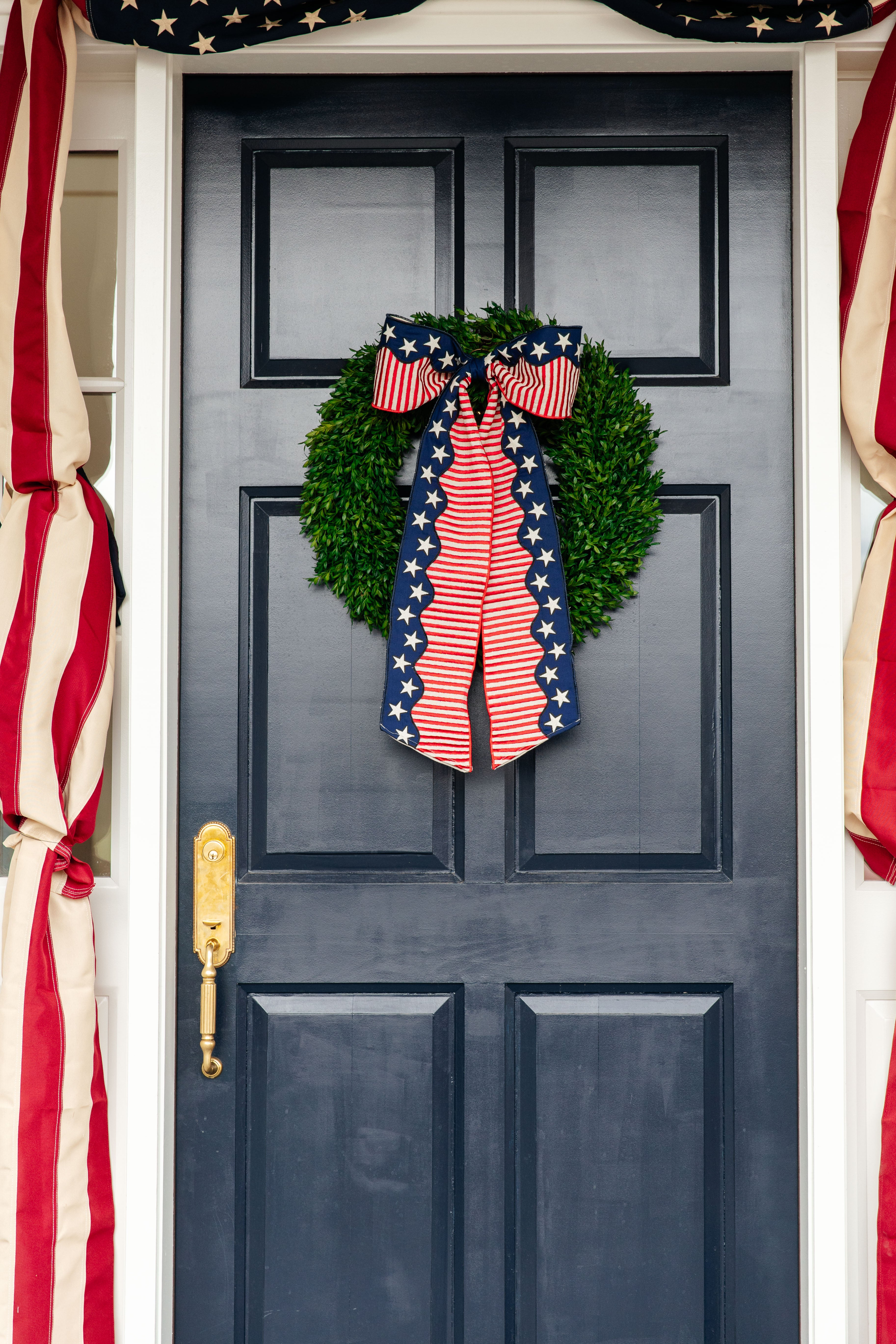 Haven Americana Wreath Bow