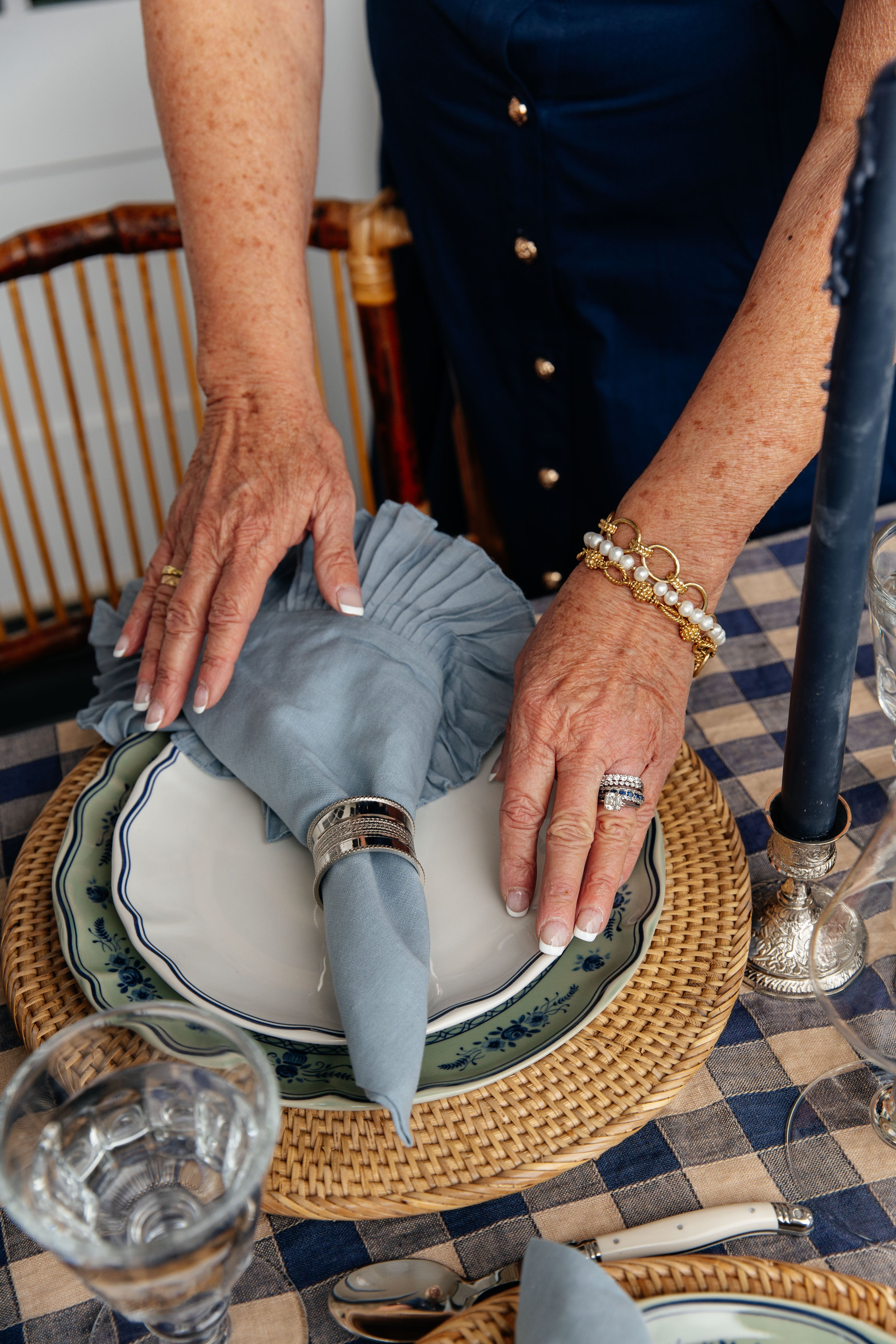 Dotted Napkin Ring