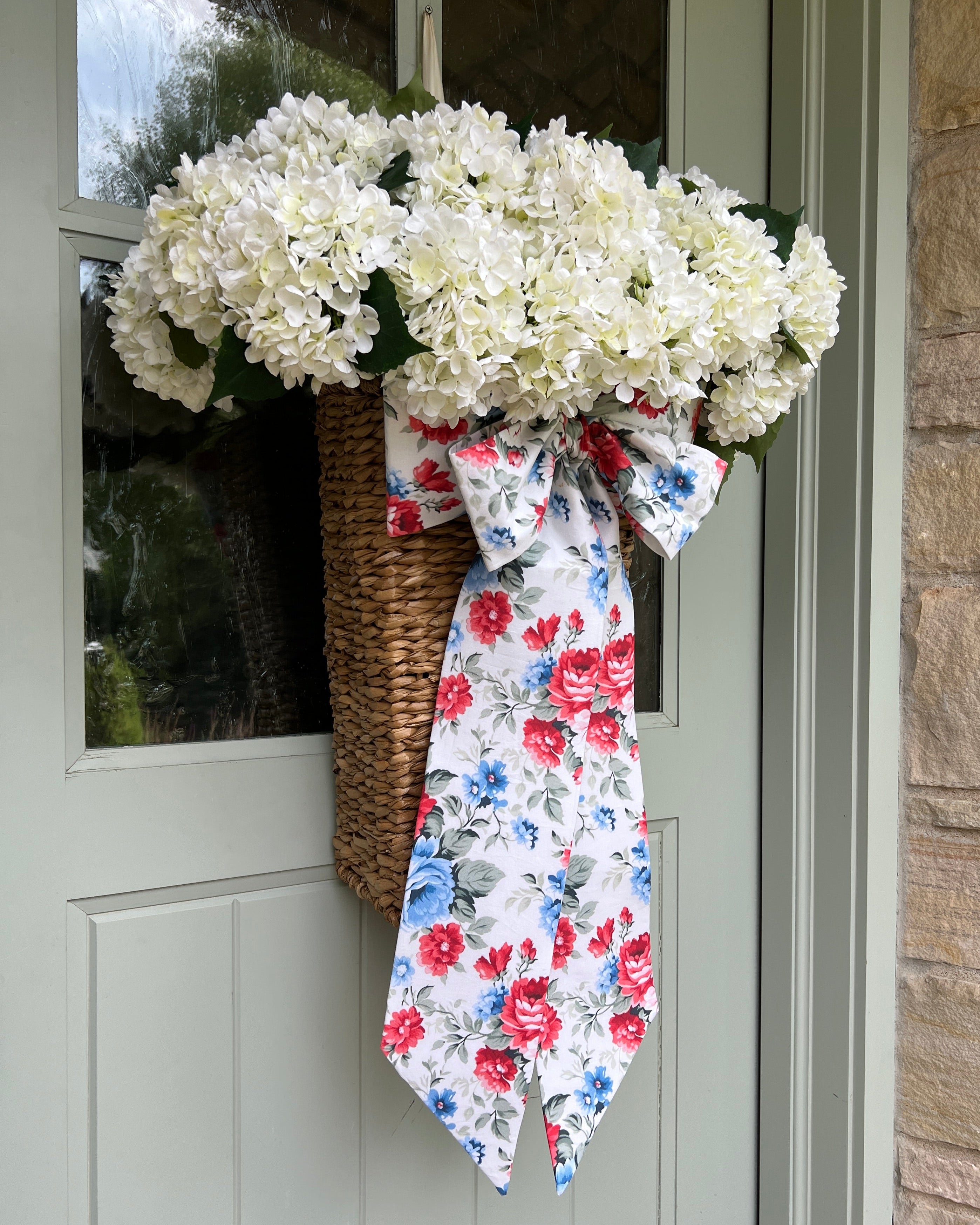 Liberty Garden Wreath Bow