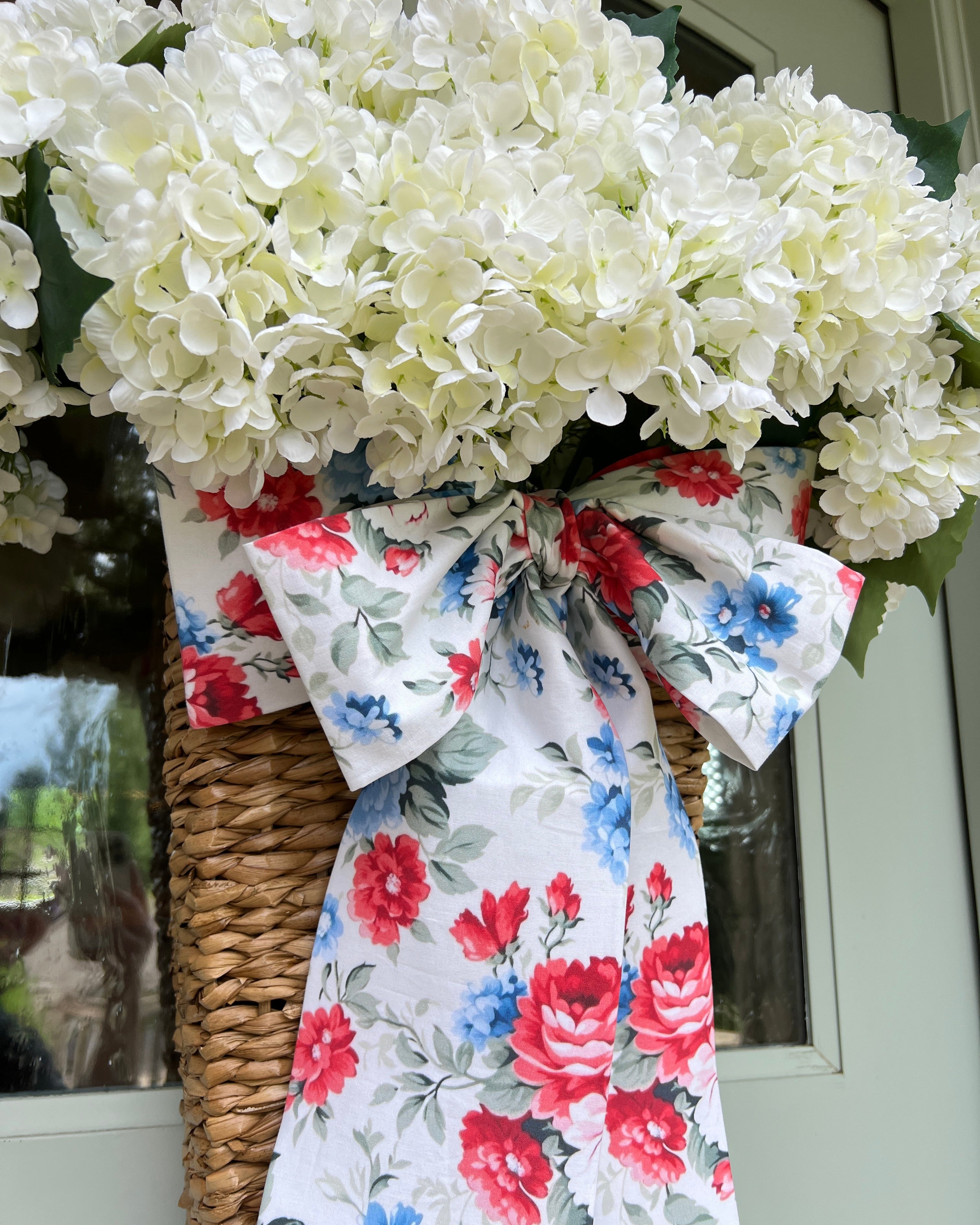 Liberty Garden Wreath Bow