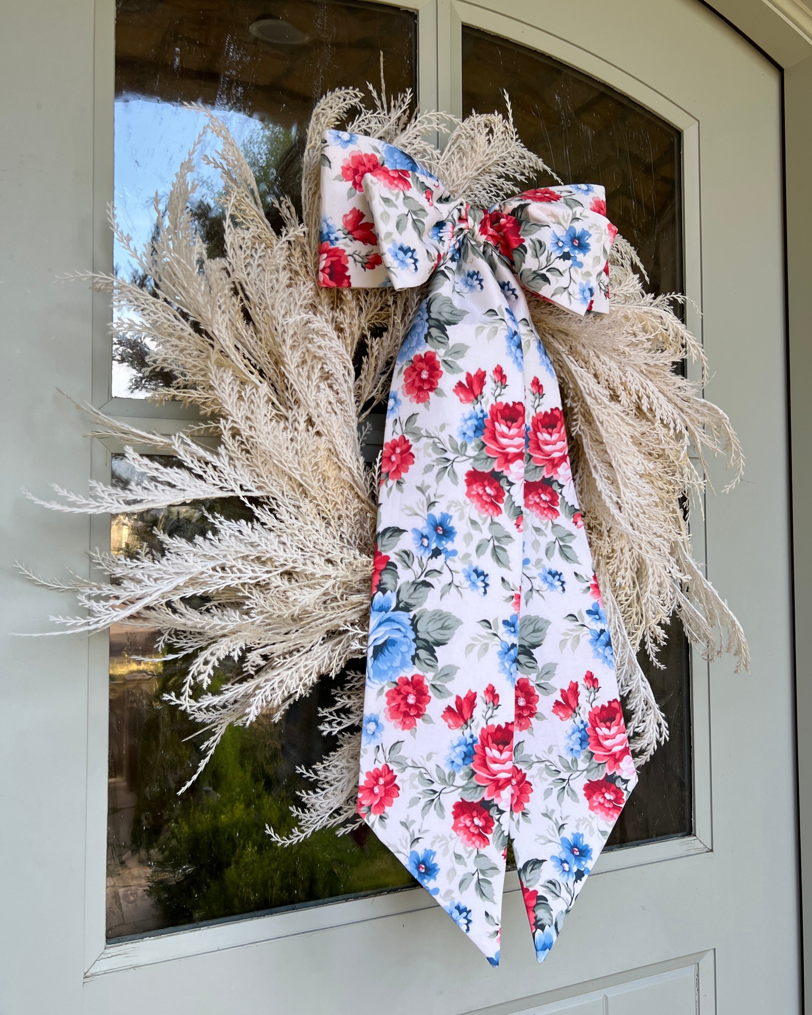 Liberty Garden Wreath Bow