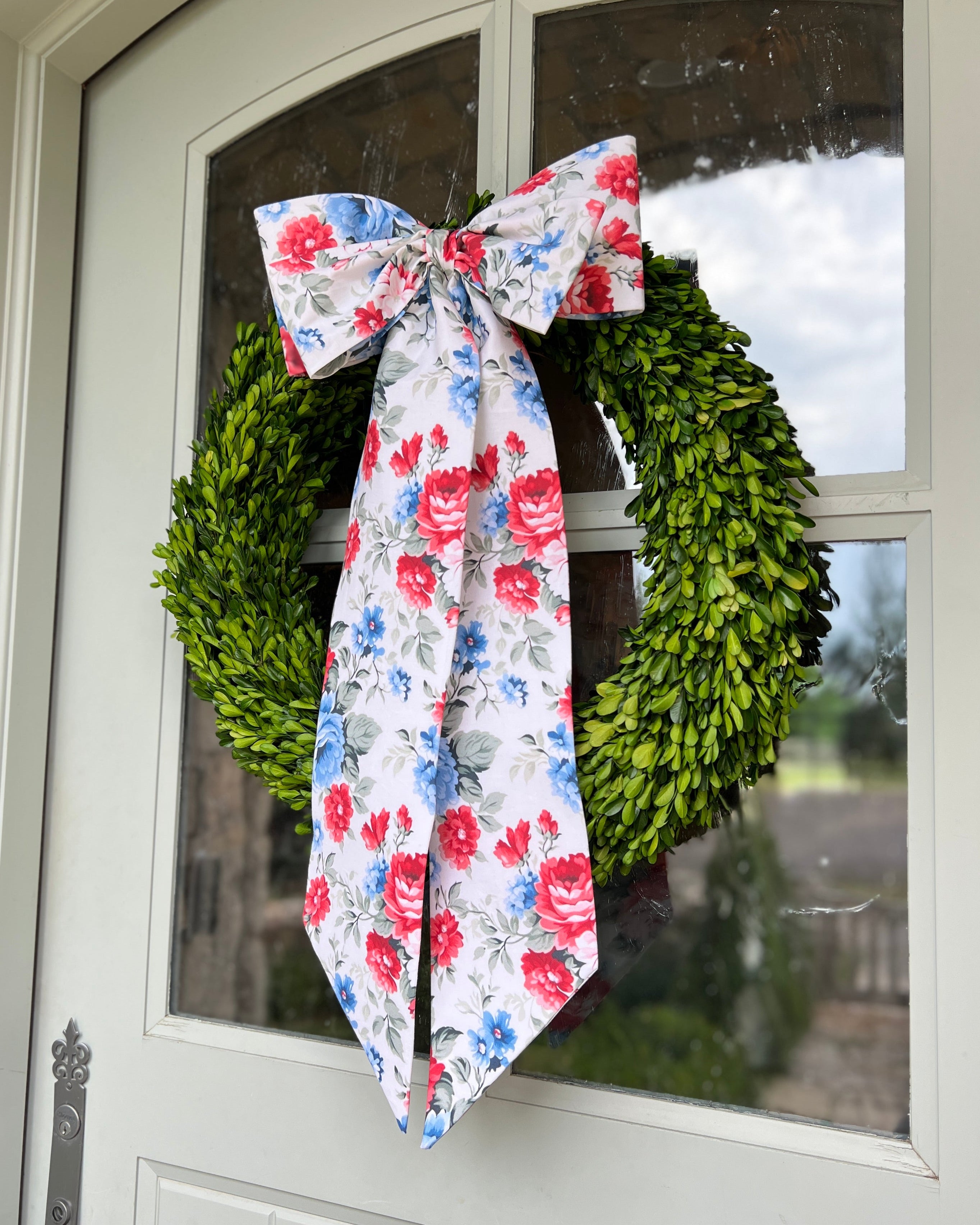 Liberty Garden Wreath Bow