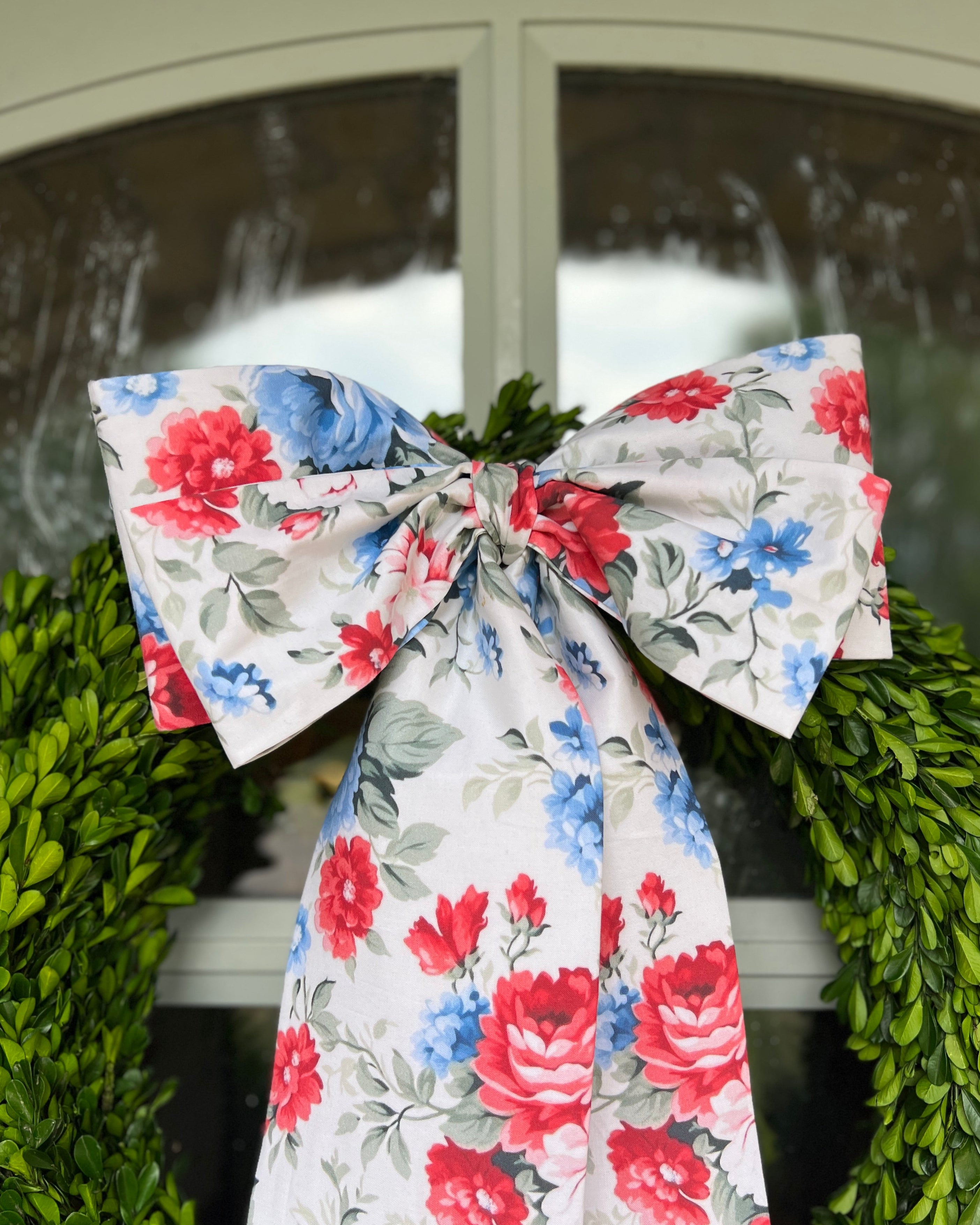 Liberty Garden Wreath Bow