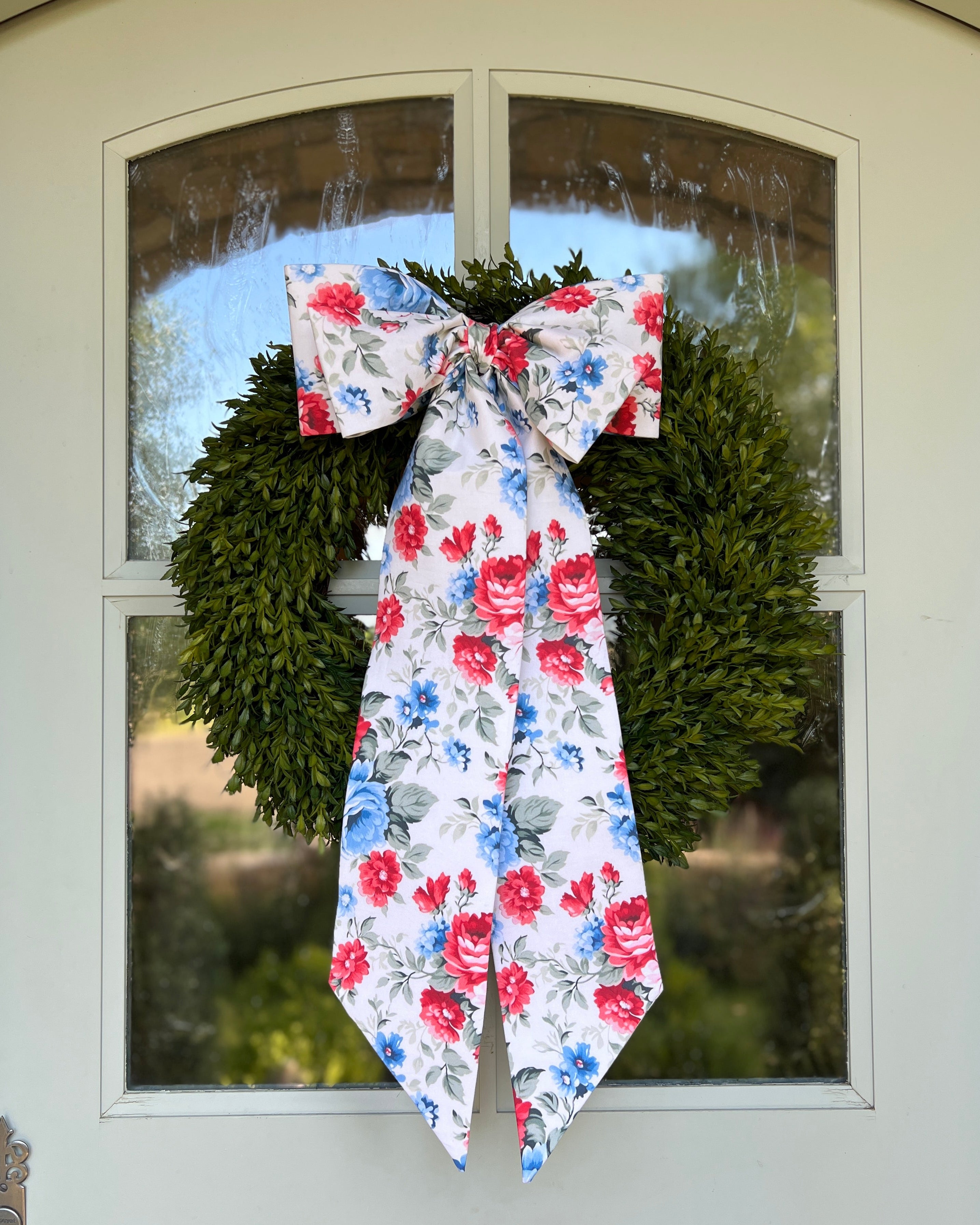 Liberty Garden Wreath Bow