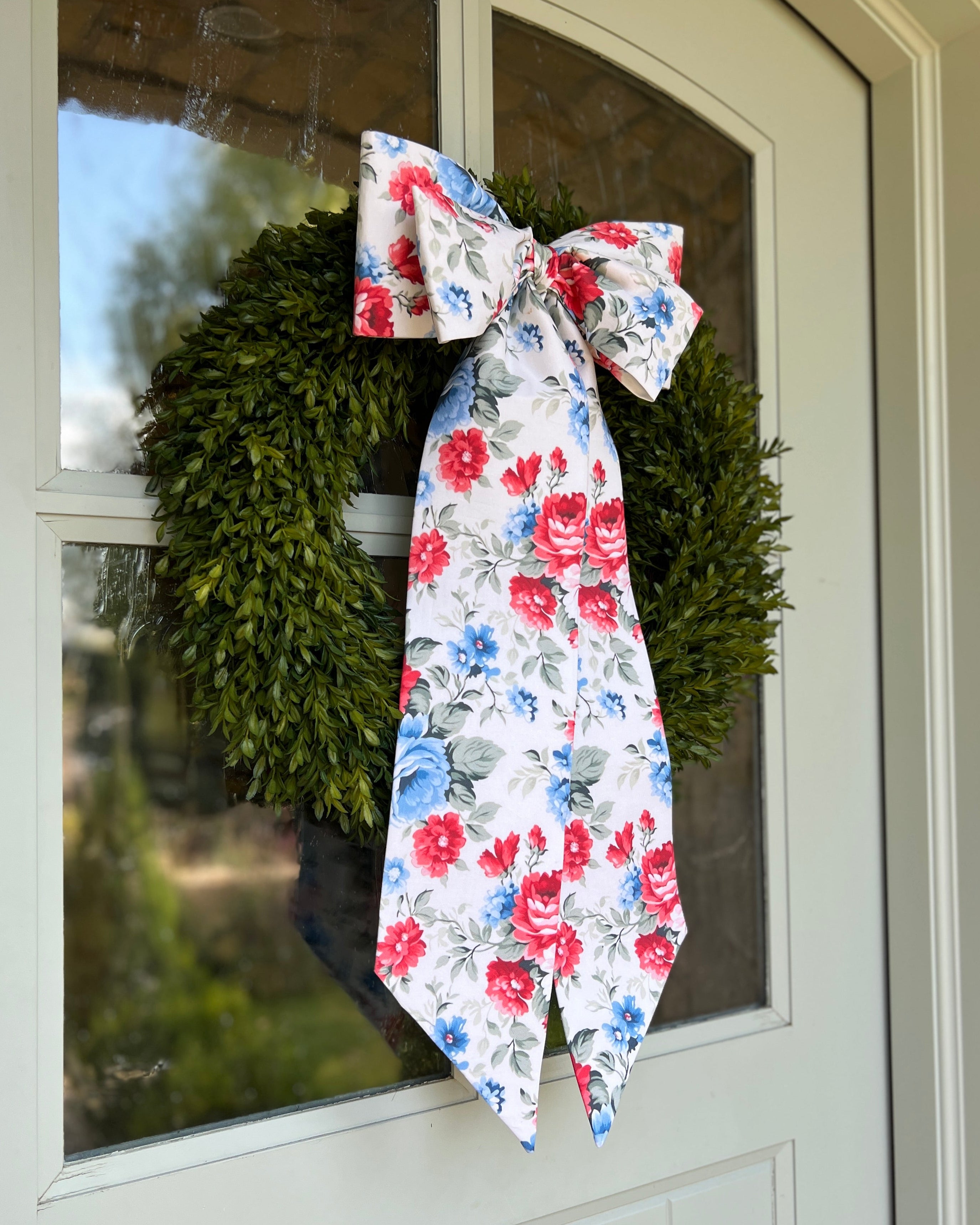 Liberty Garden Wreath Bow