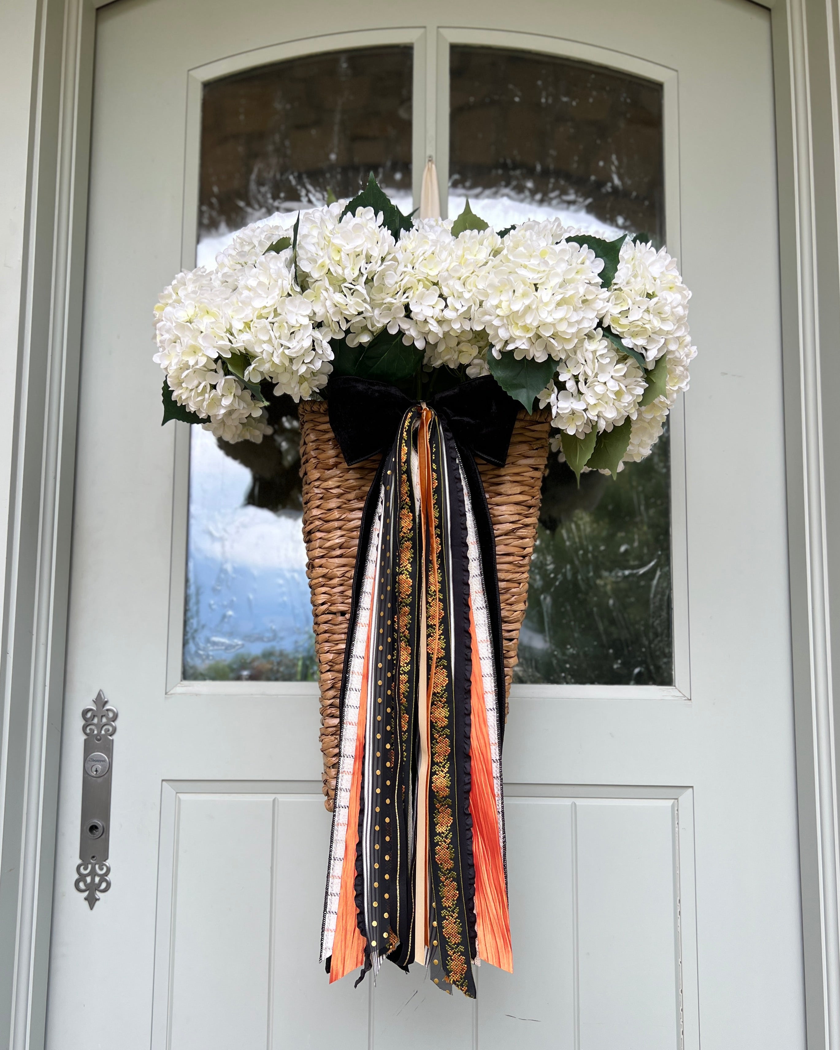Midnight Harvest Wreath Ribbon