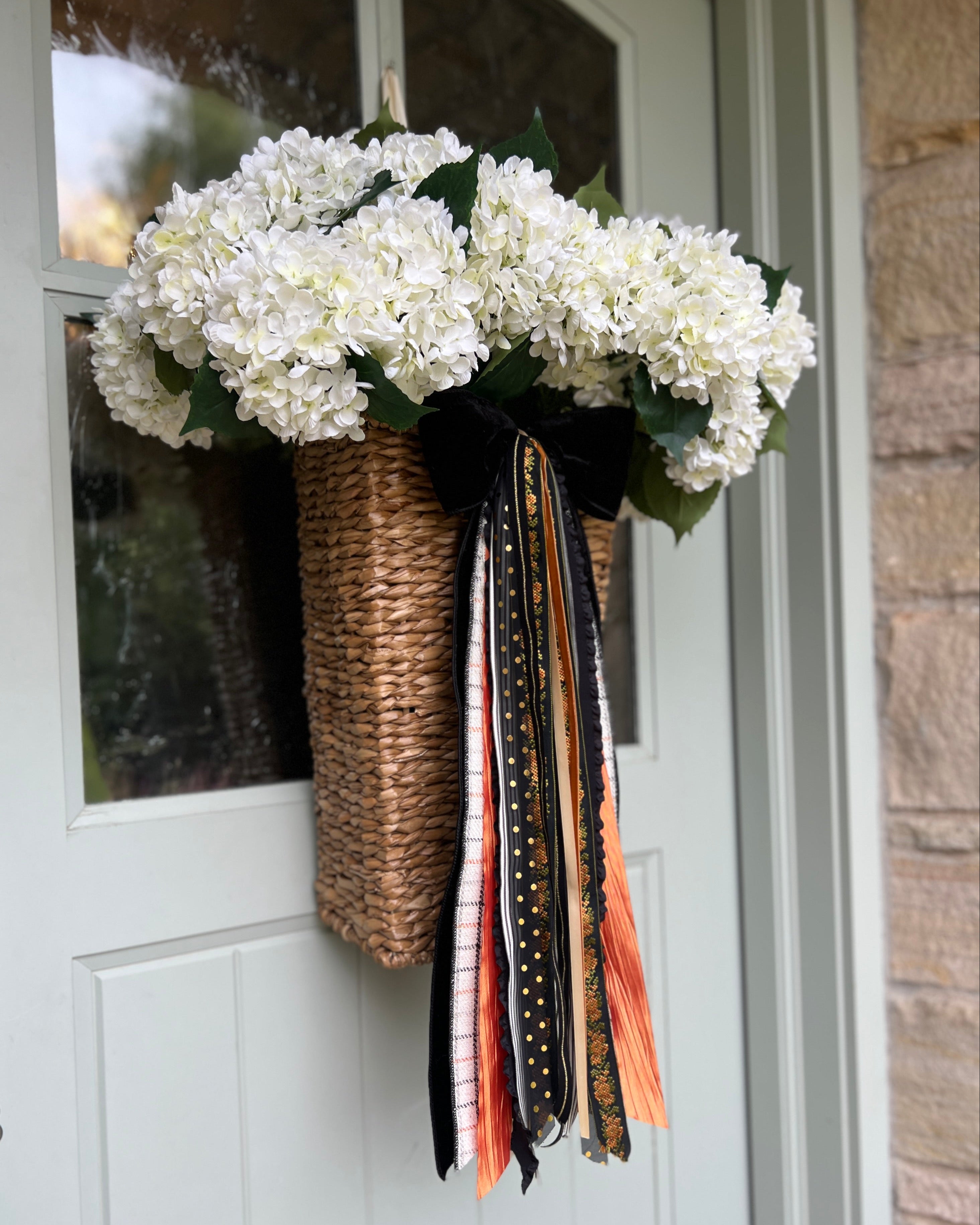 Midnight Harvest Wreath Ribbon