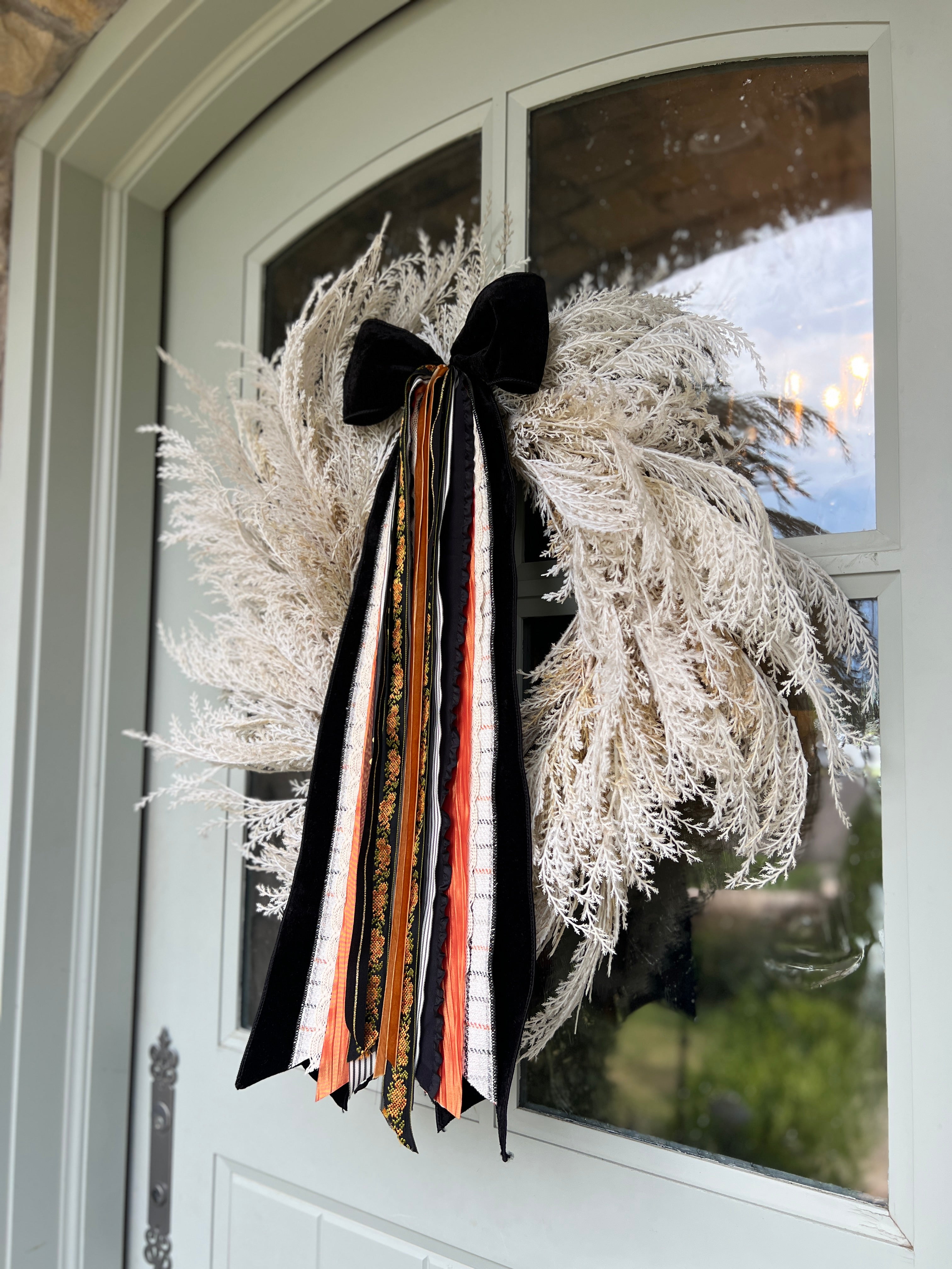 Midnight Harvest Wreath Ribbon
