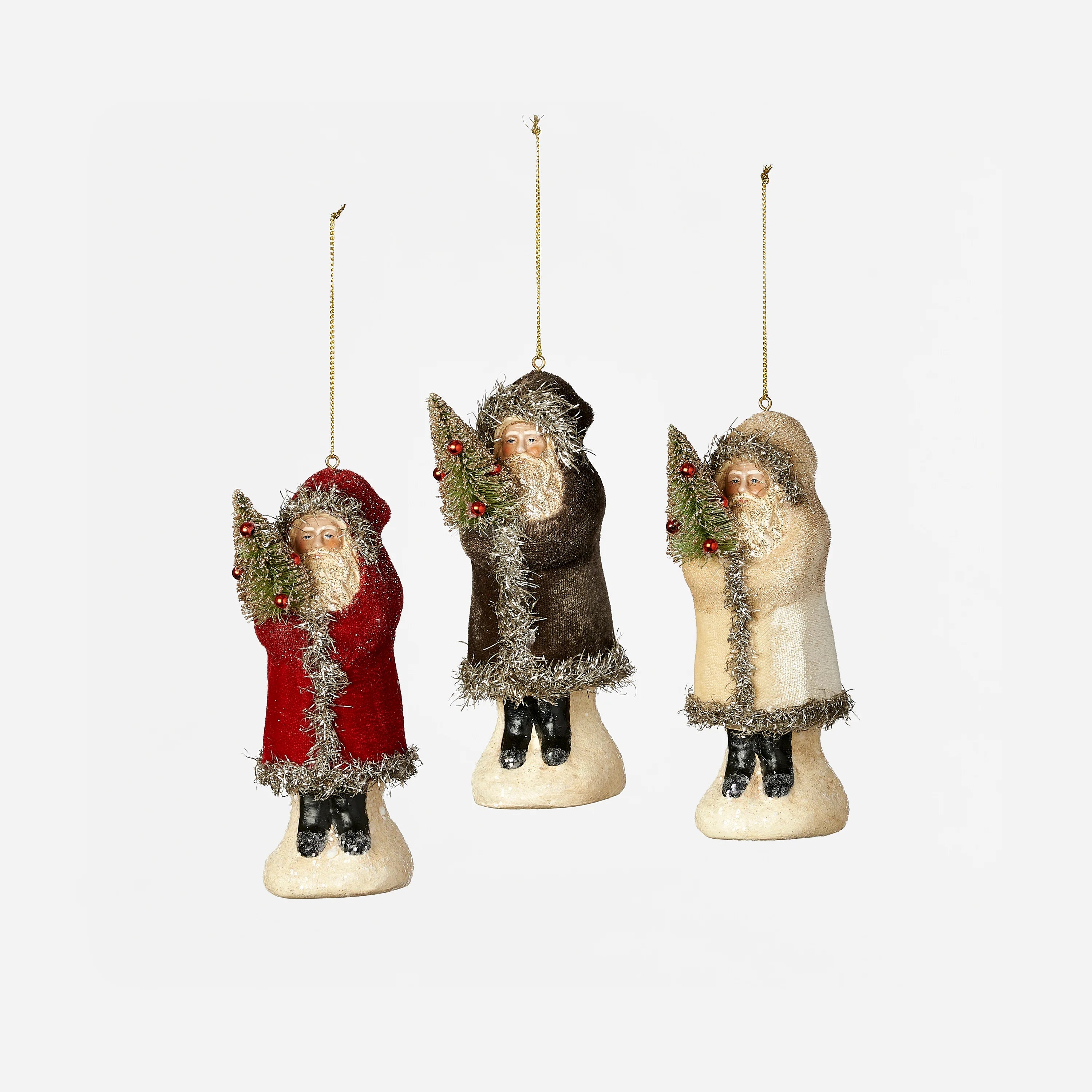 Velvet Belsnickle Ornament