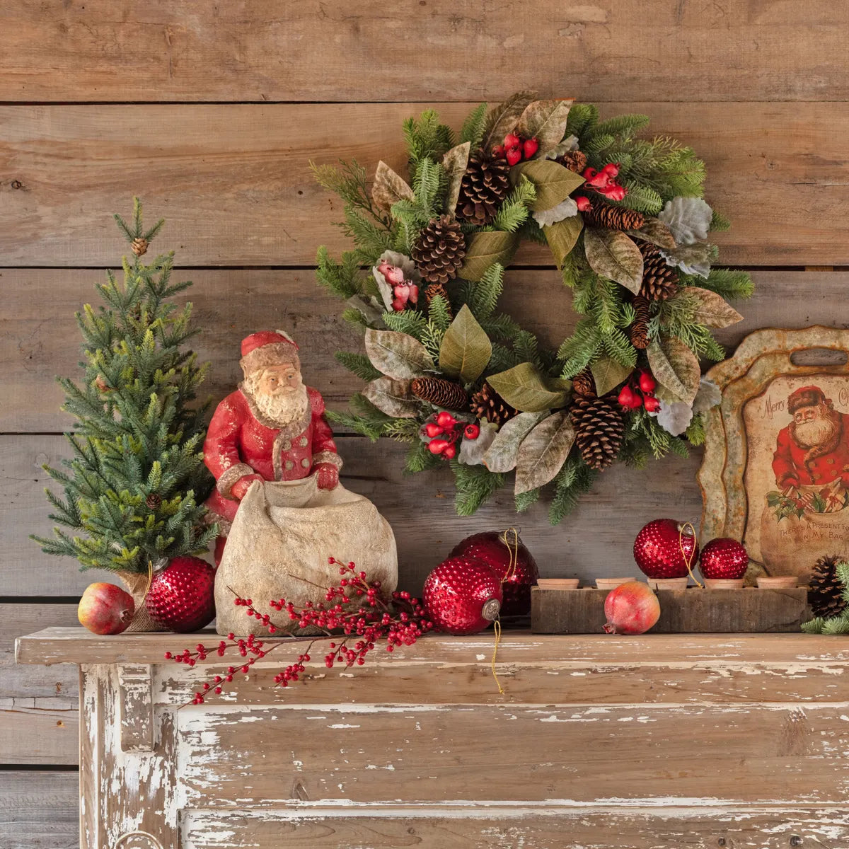 Vintage Santa Figurine