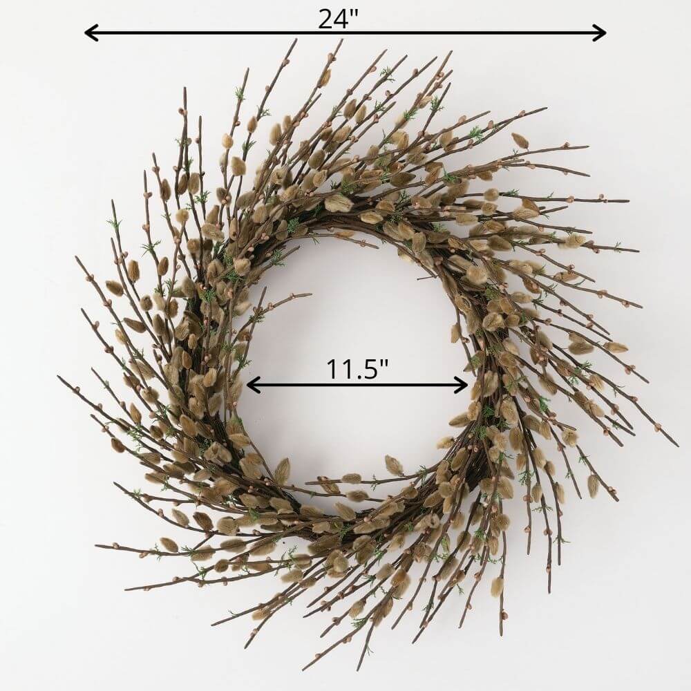 PUSSYWILLOW WREATH