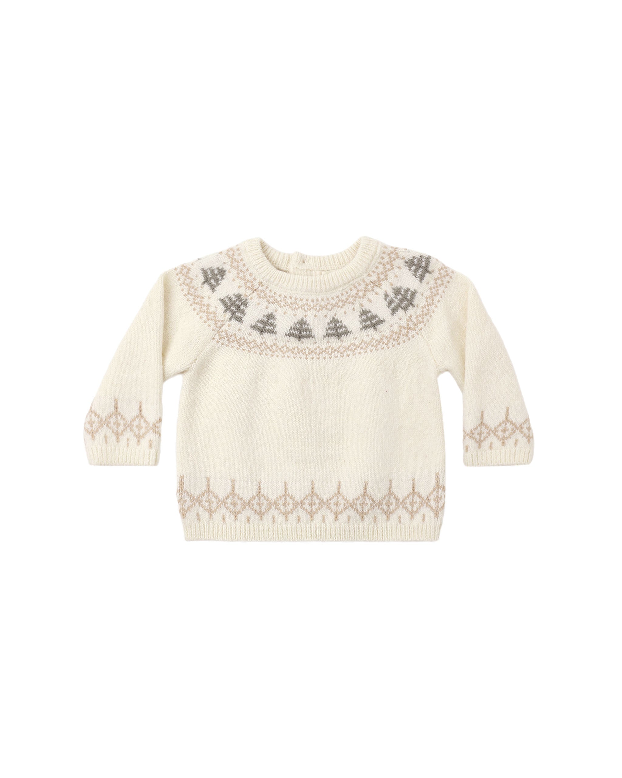 Tree Fair Isle Rex Sweater