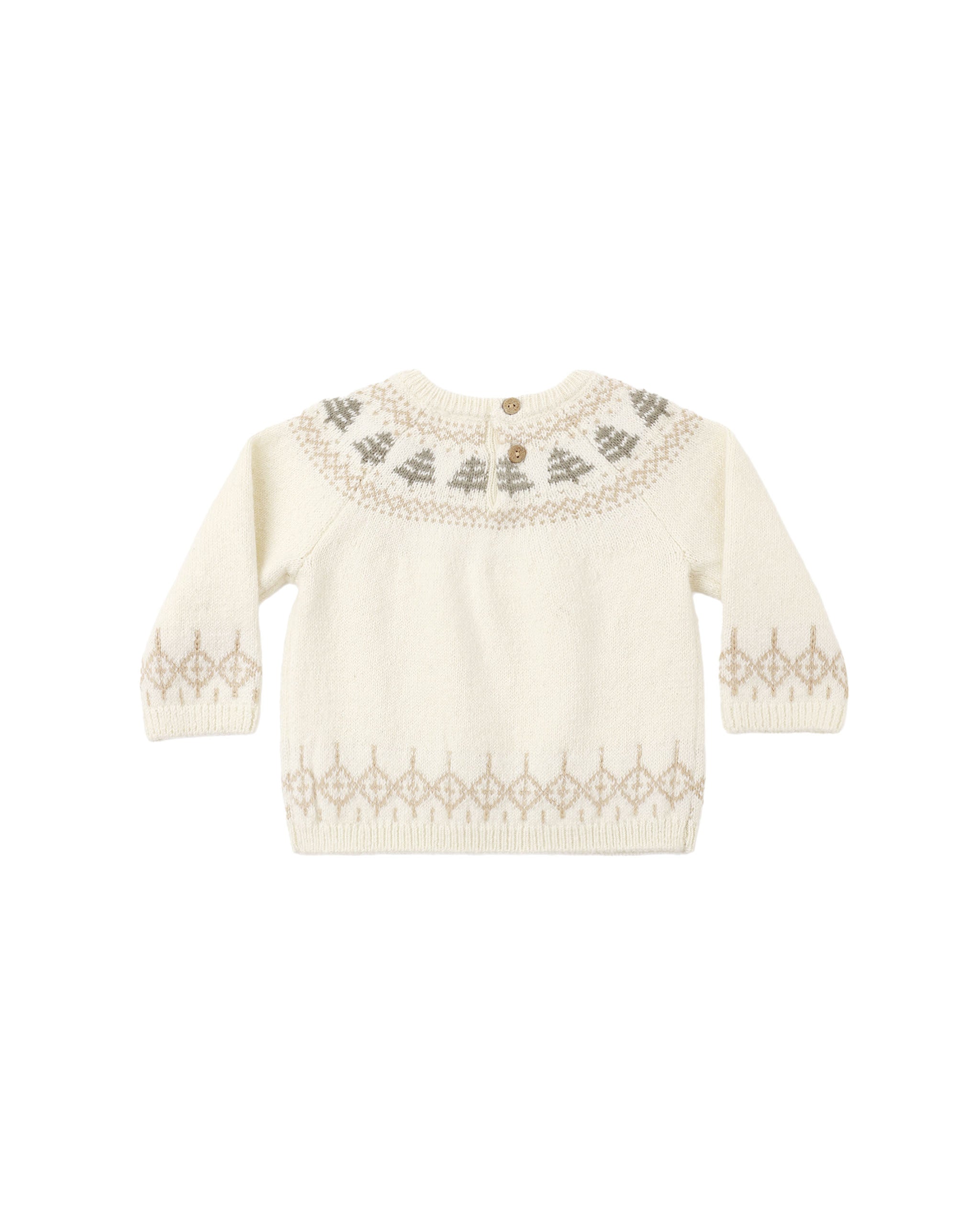 Tree Fair Isle Rex Sweater