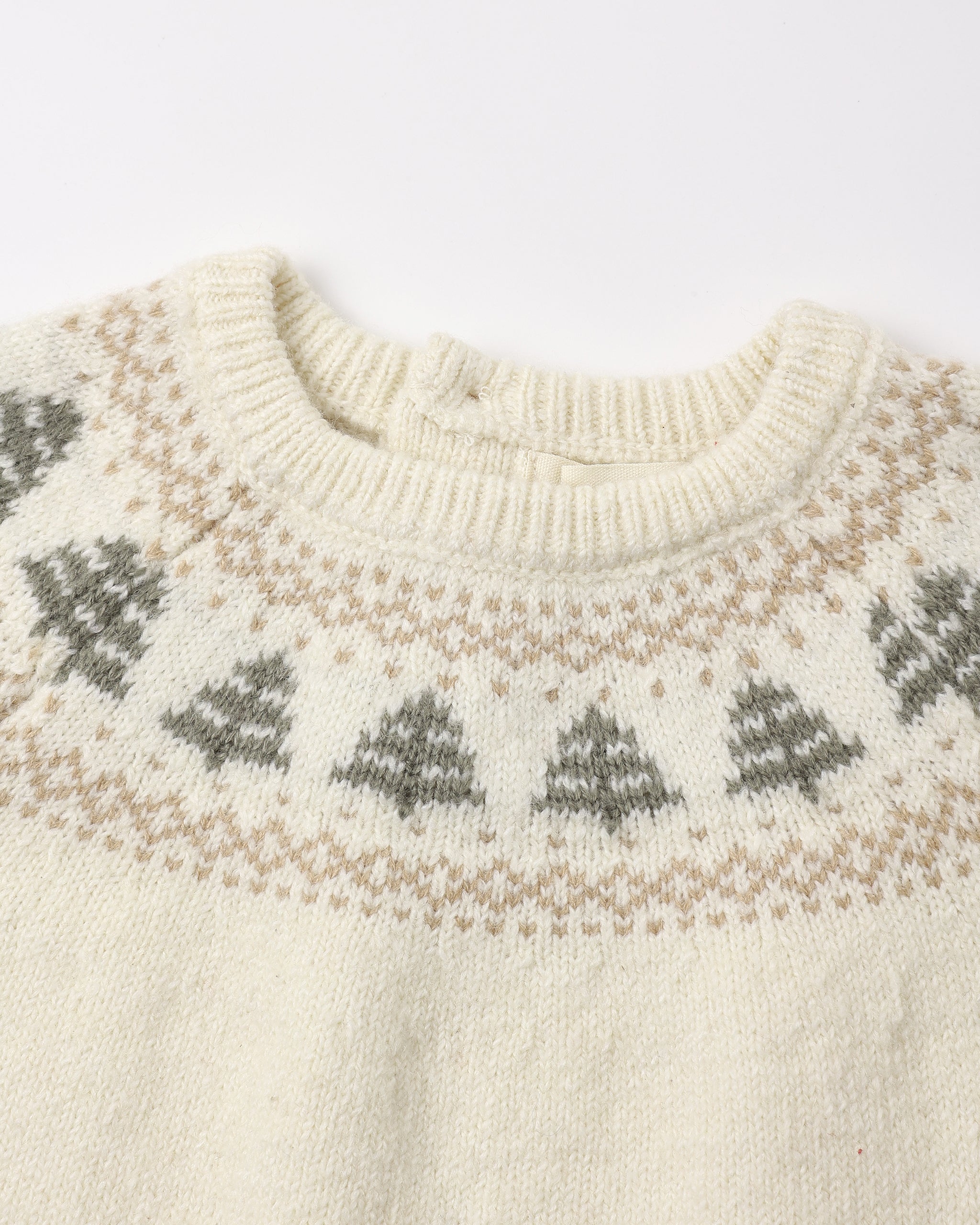 Tree Fair Isle Rex Sweater