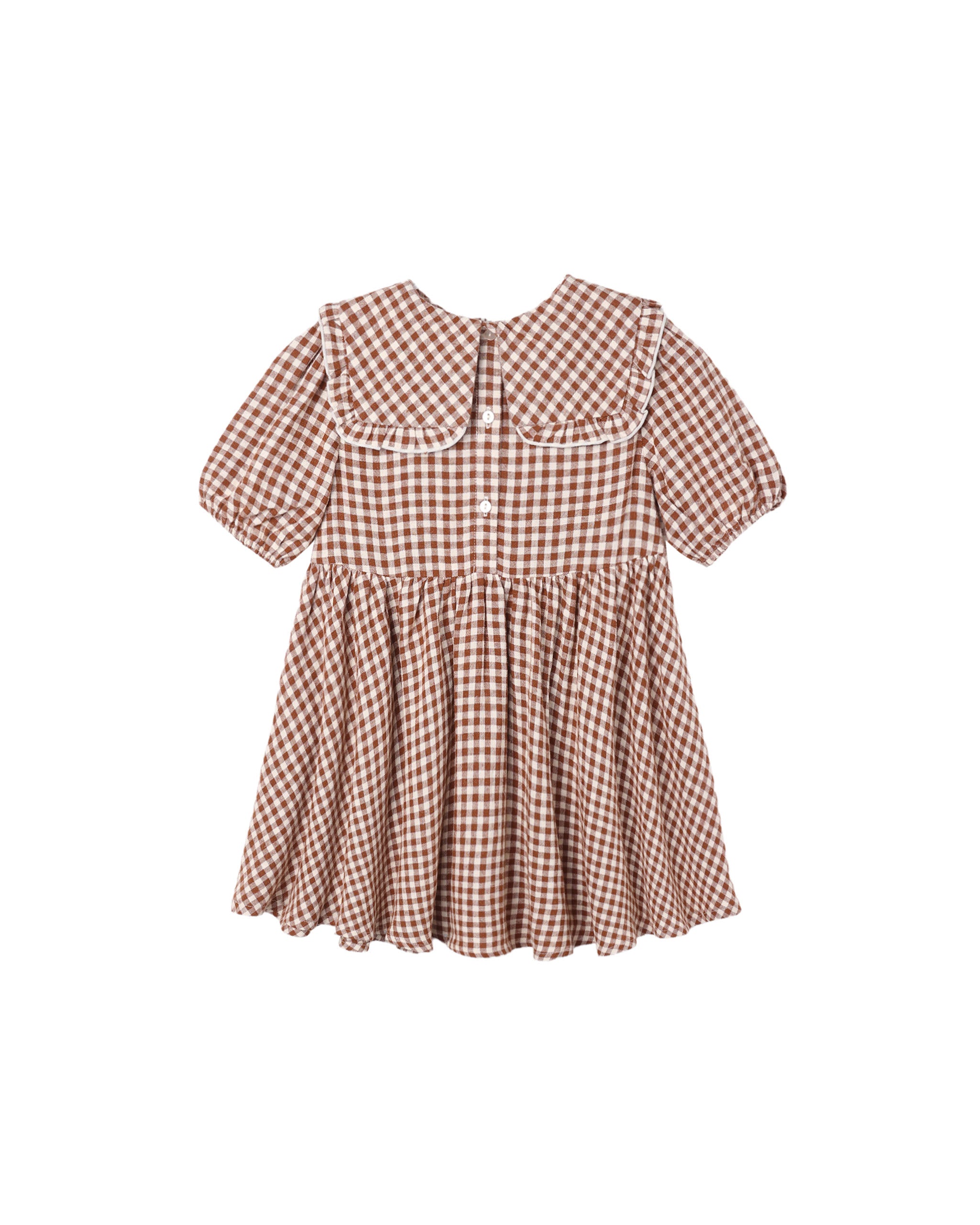 Camille Brick Check Dress