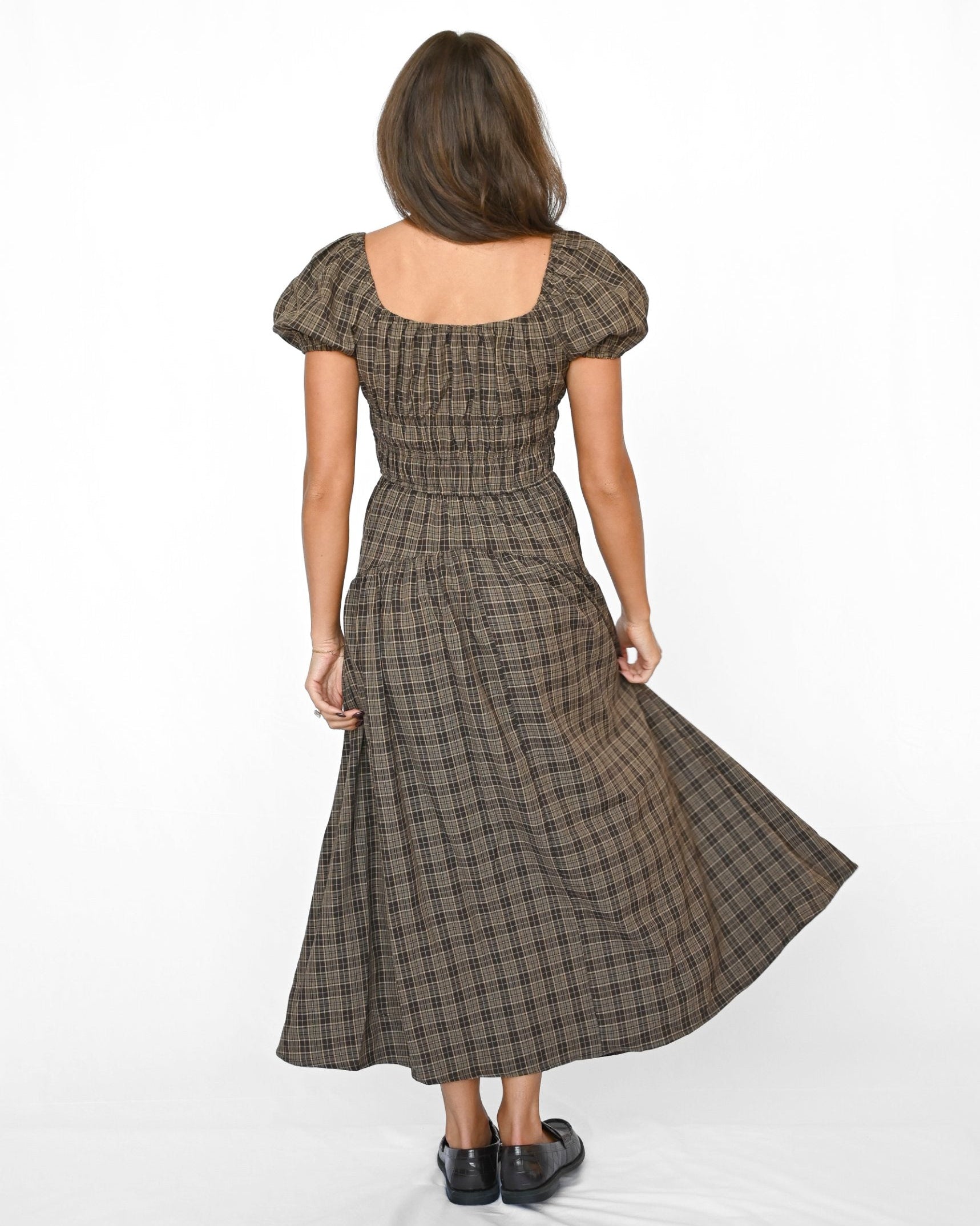 Reagan Plaid Dress