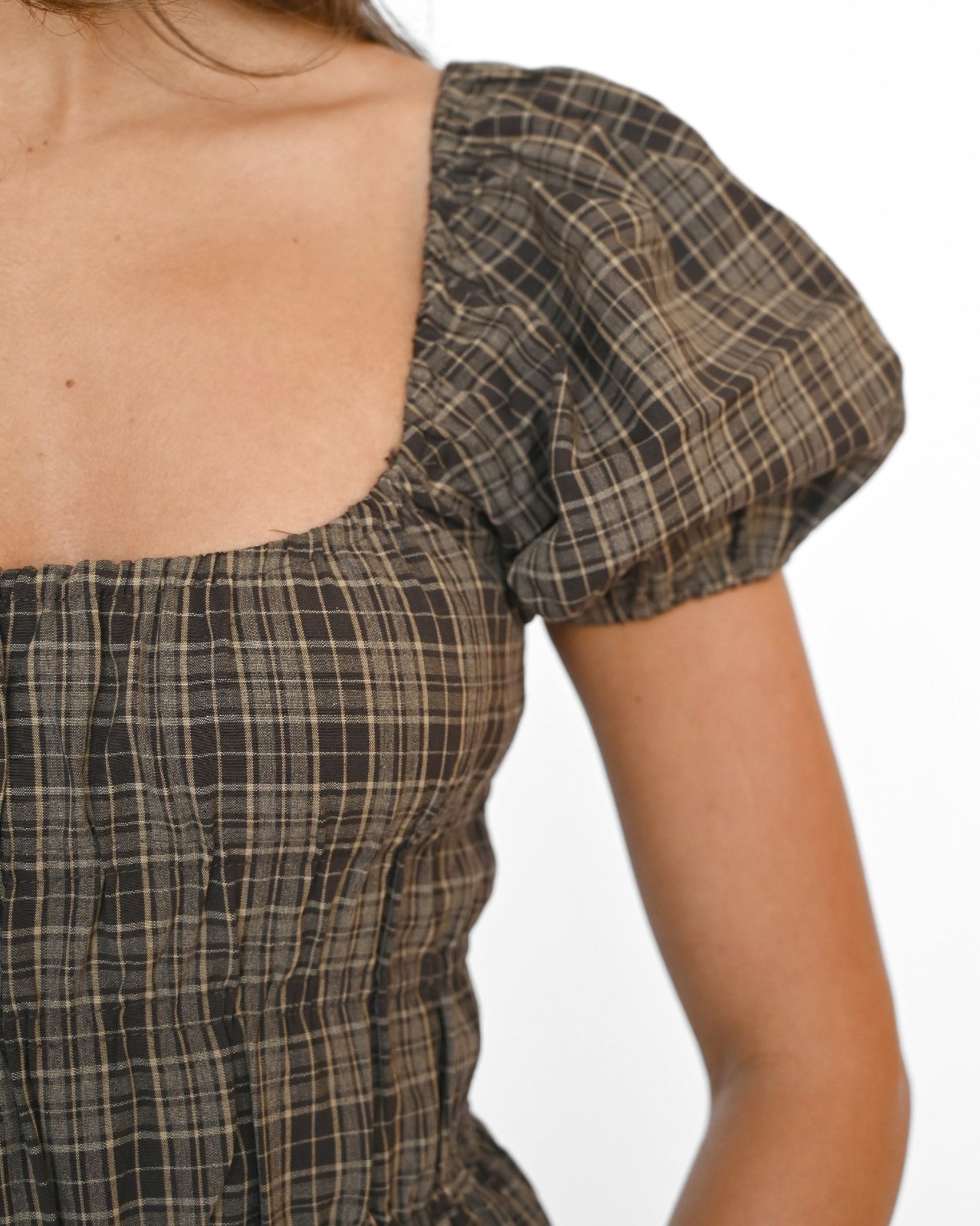 Reagan Plaid Dress