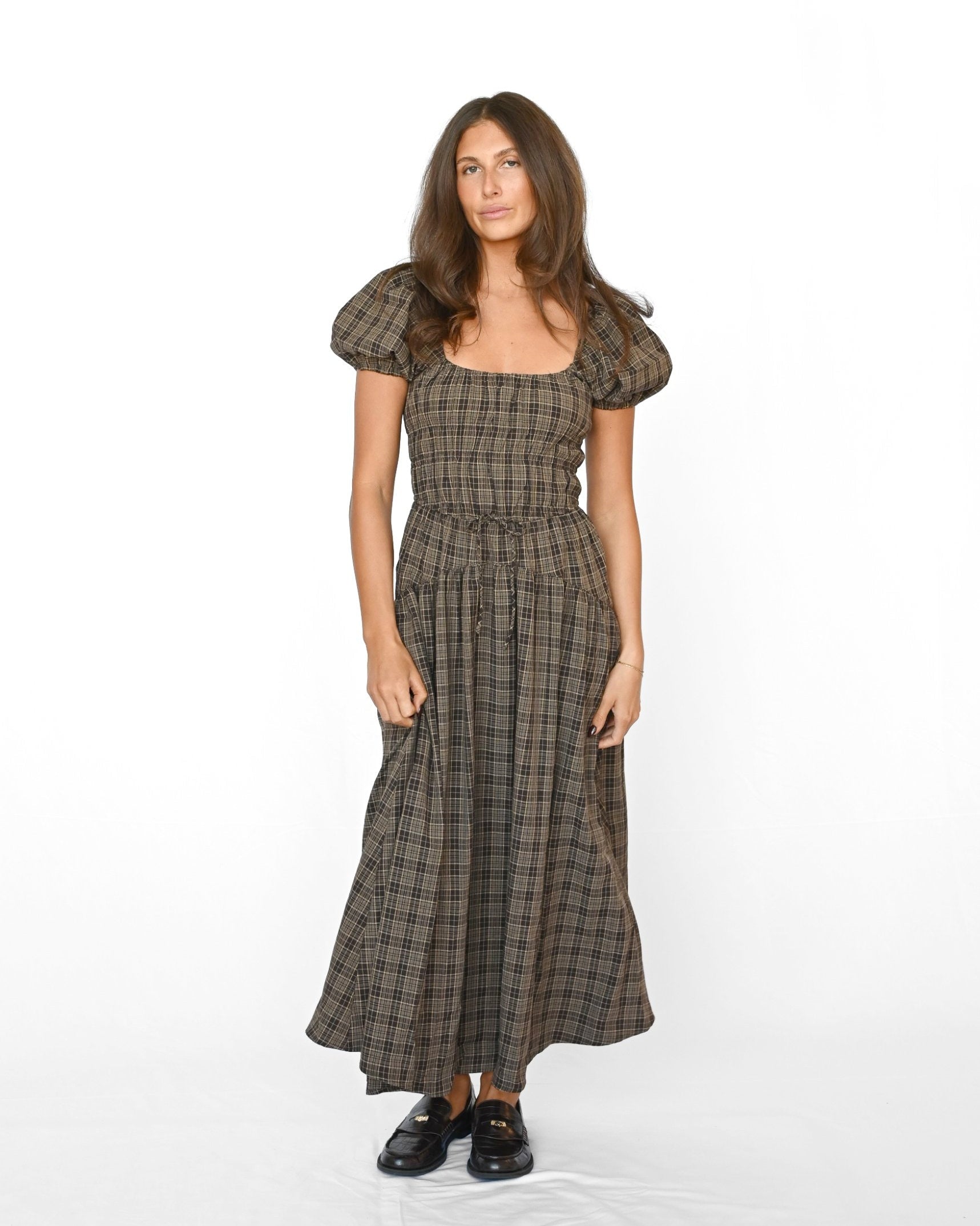 Reagan Plaid Dress