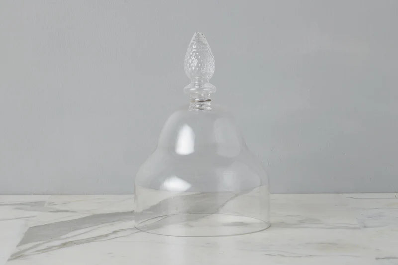 Glass Teardrop Cloche