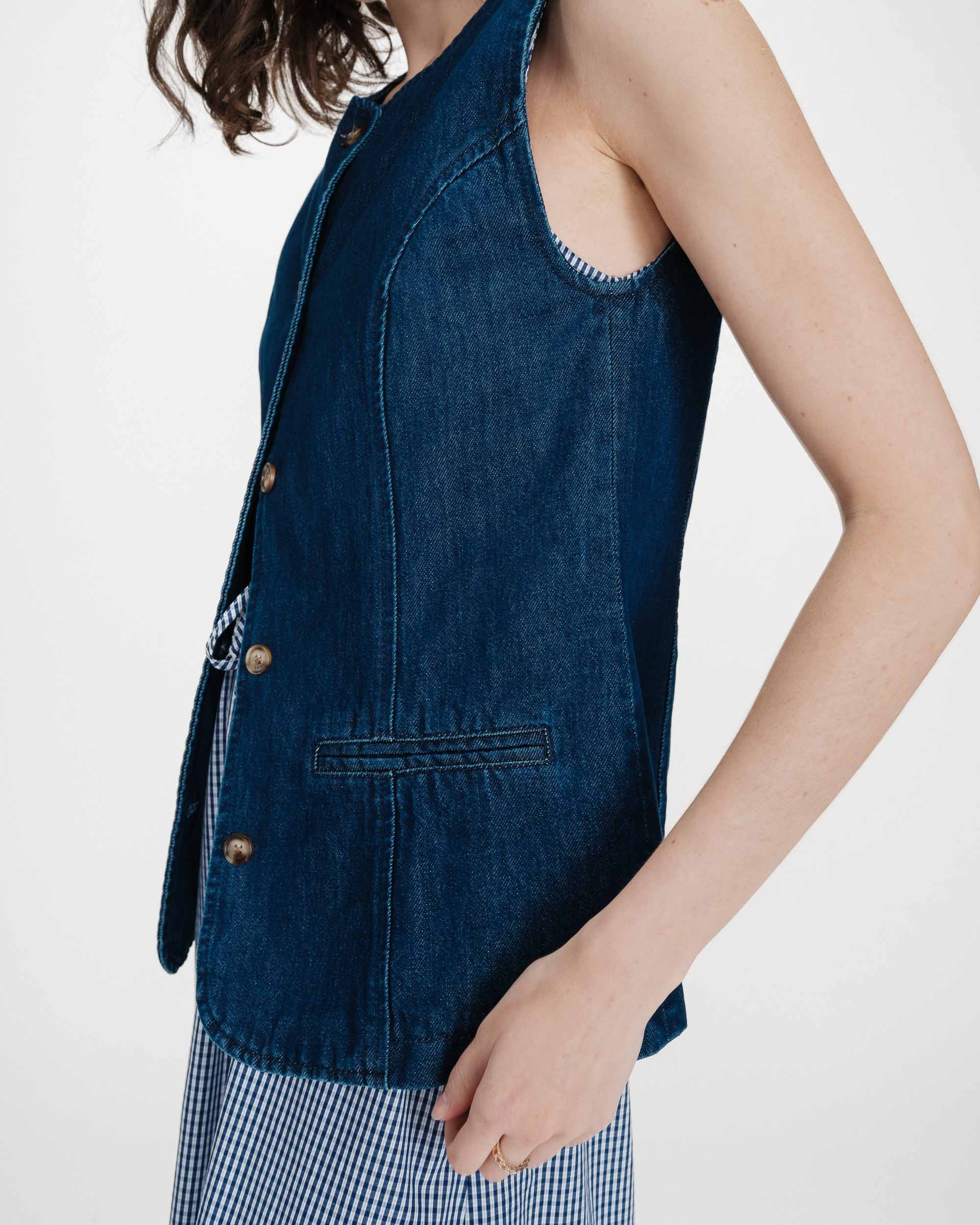 Vallon Denim Vest