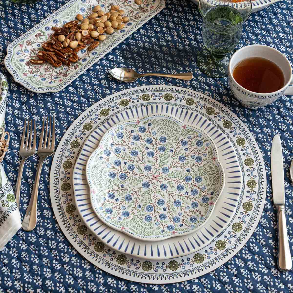 Sitio Stripe Dinner Plate