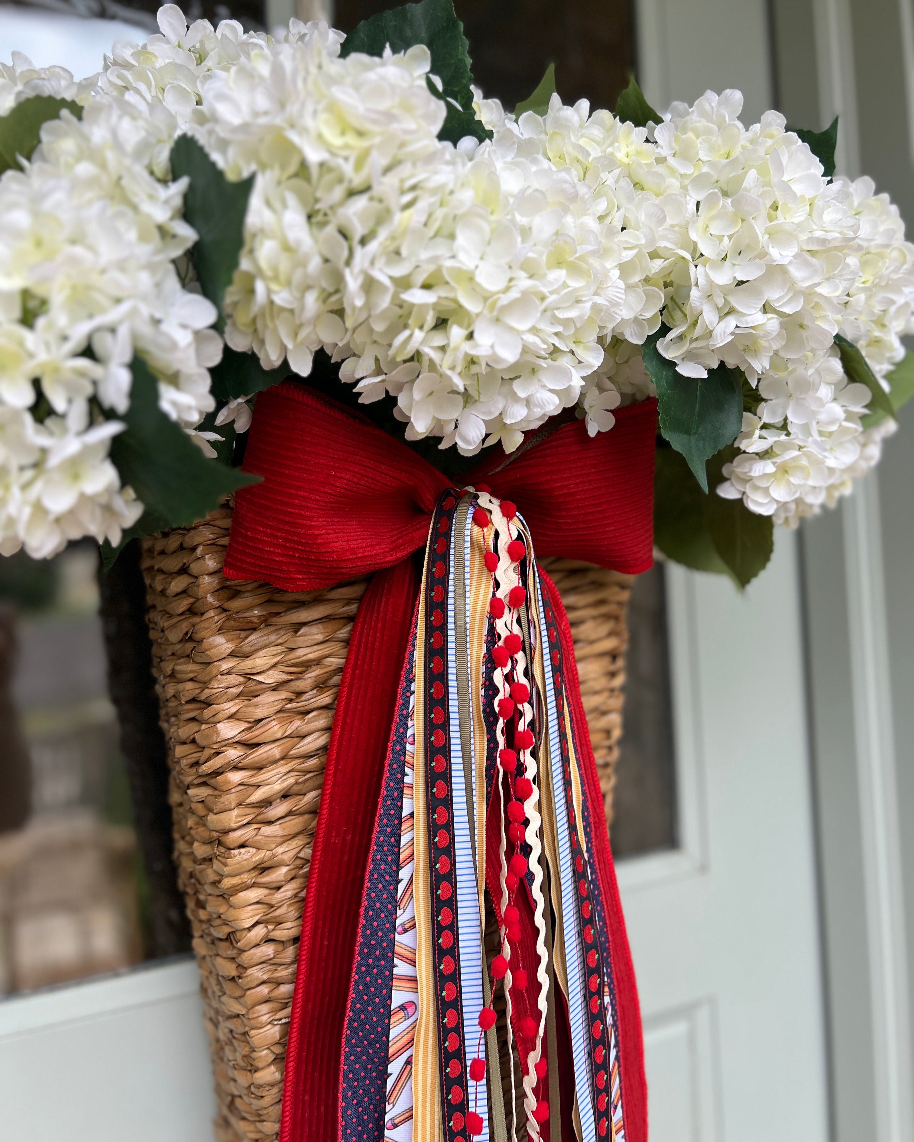 School Days Wreath Ribbon