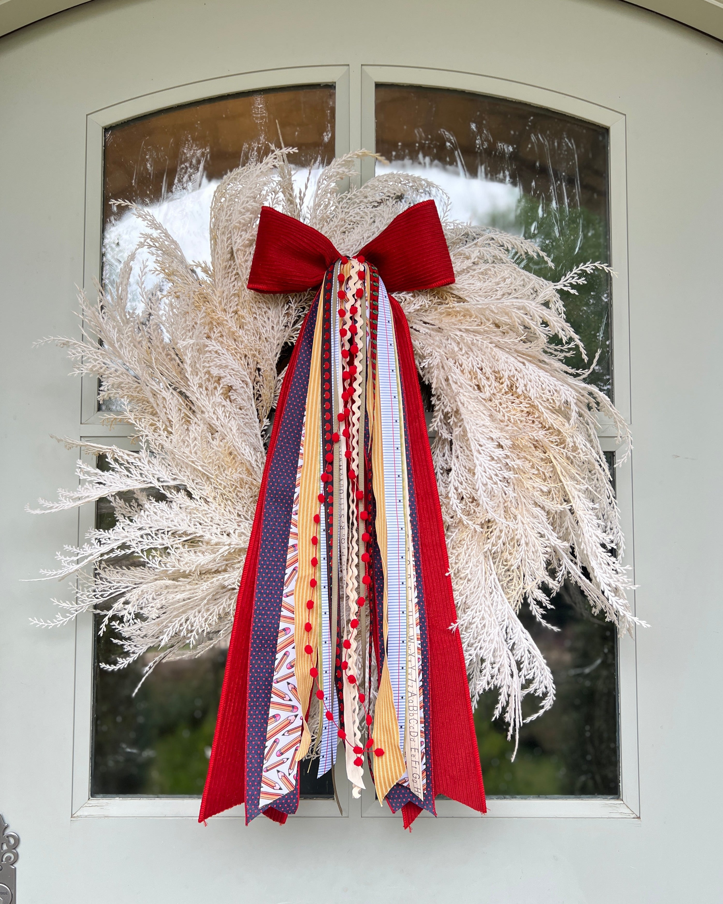 School Days Wreath Ribbon