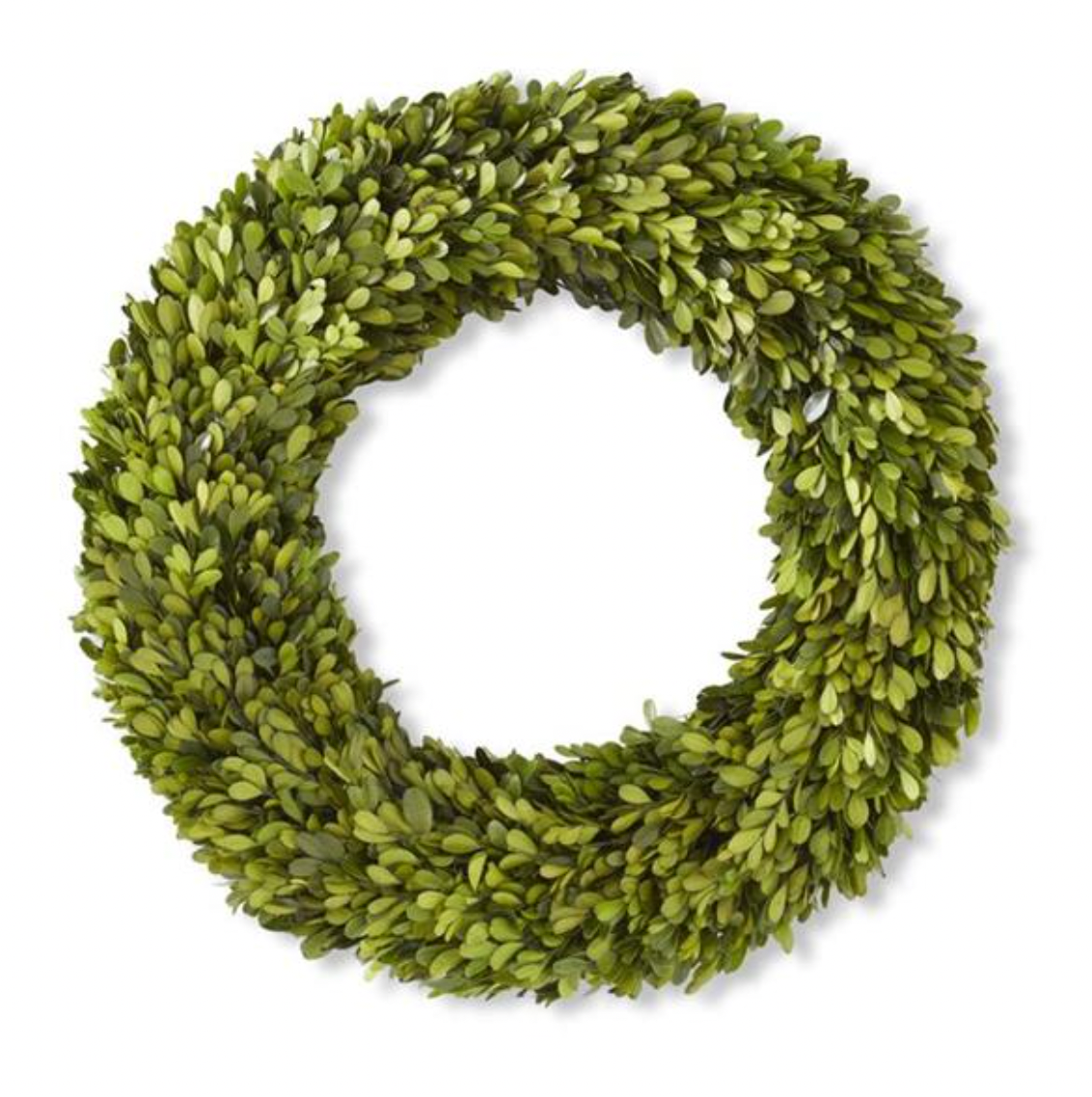 Round Preserved Boxwood Wreath