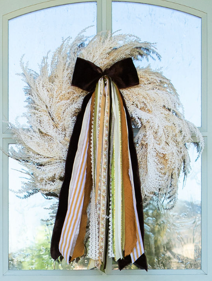 Luxe Collection- Fall Abundance Wreath Ribbon