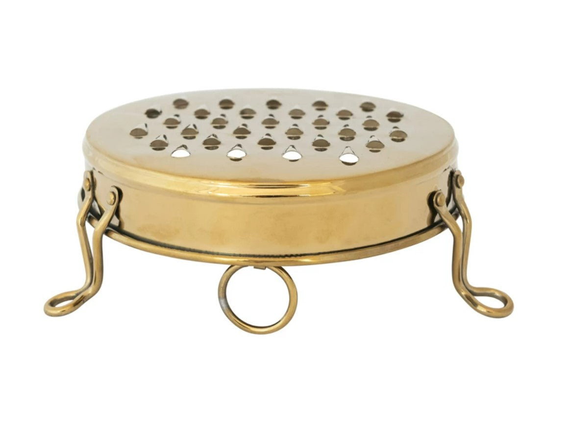 Gold Stainless Steel Footed Grater