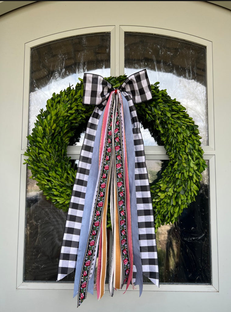 Swiss Miss Wreath Ribbon — Haven Haus Co