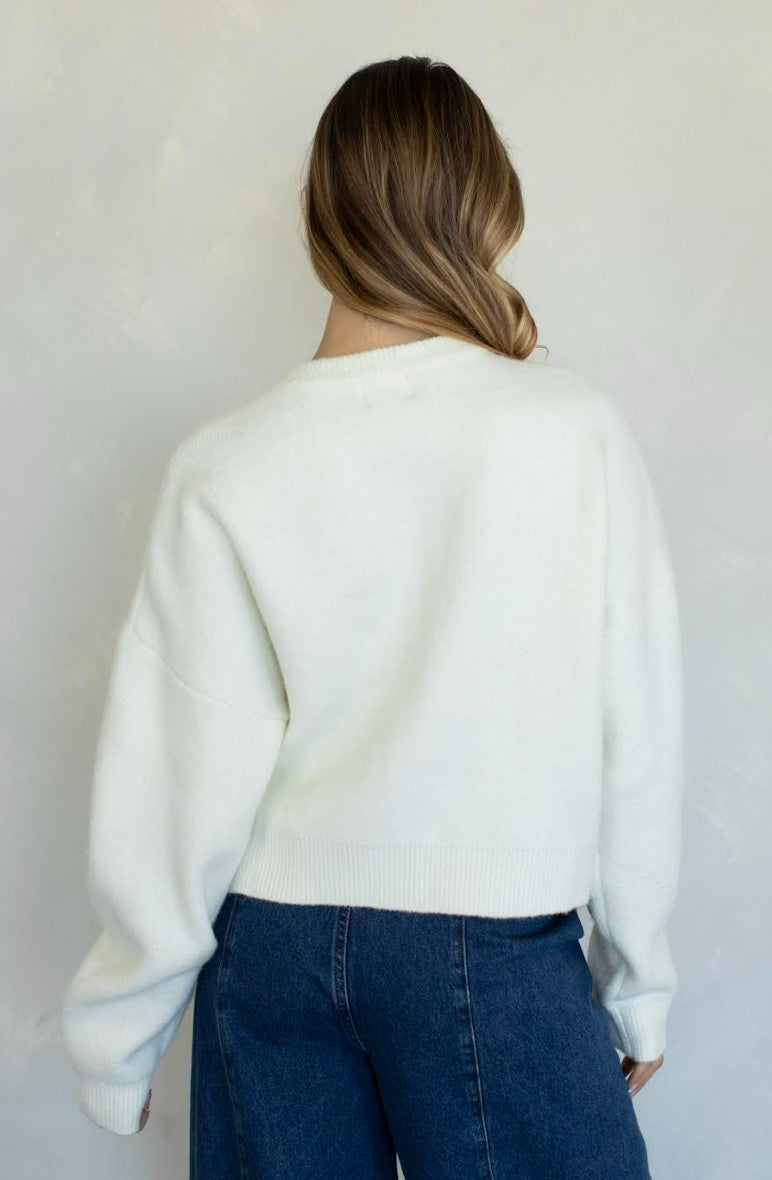 Alyssa Cardigan Ivory