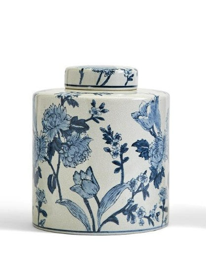 Japanese Blossom Tea Jar