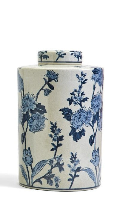 Japanese Blossom Tea Jar