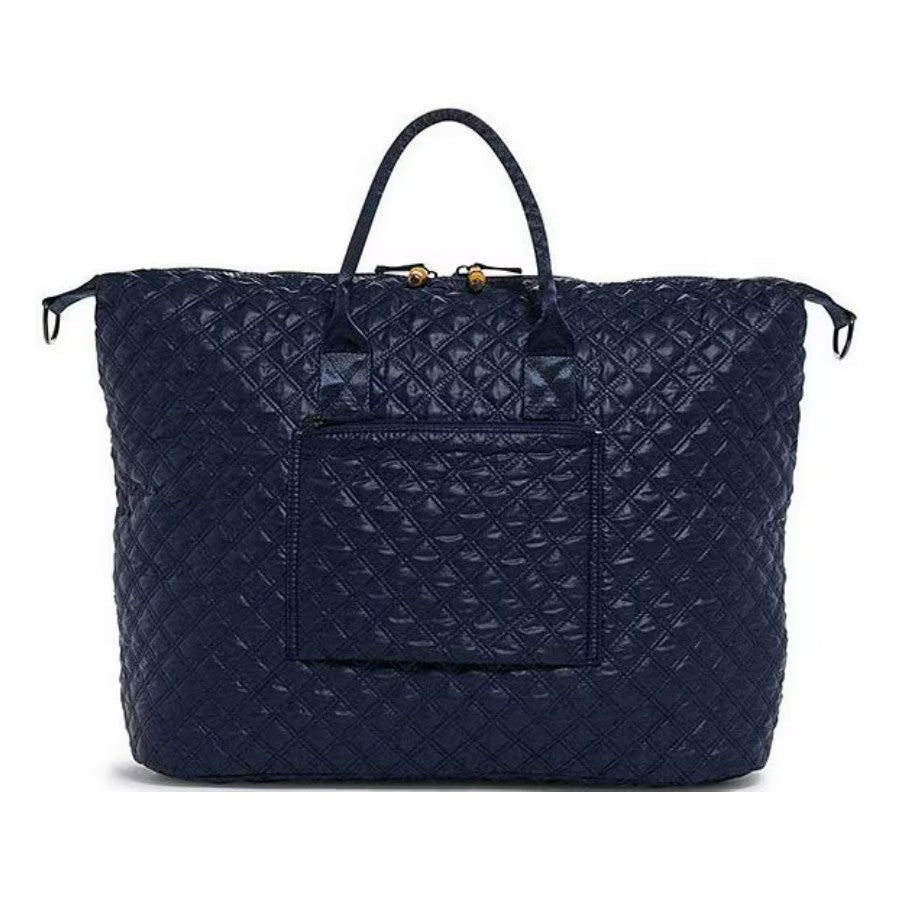 Quilted Overpacker Duffel Bag Navy