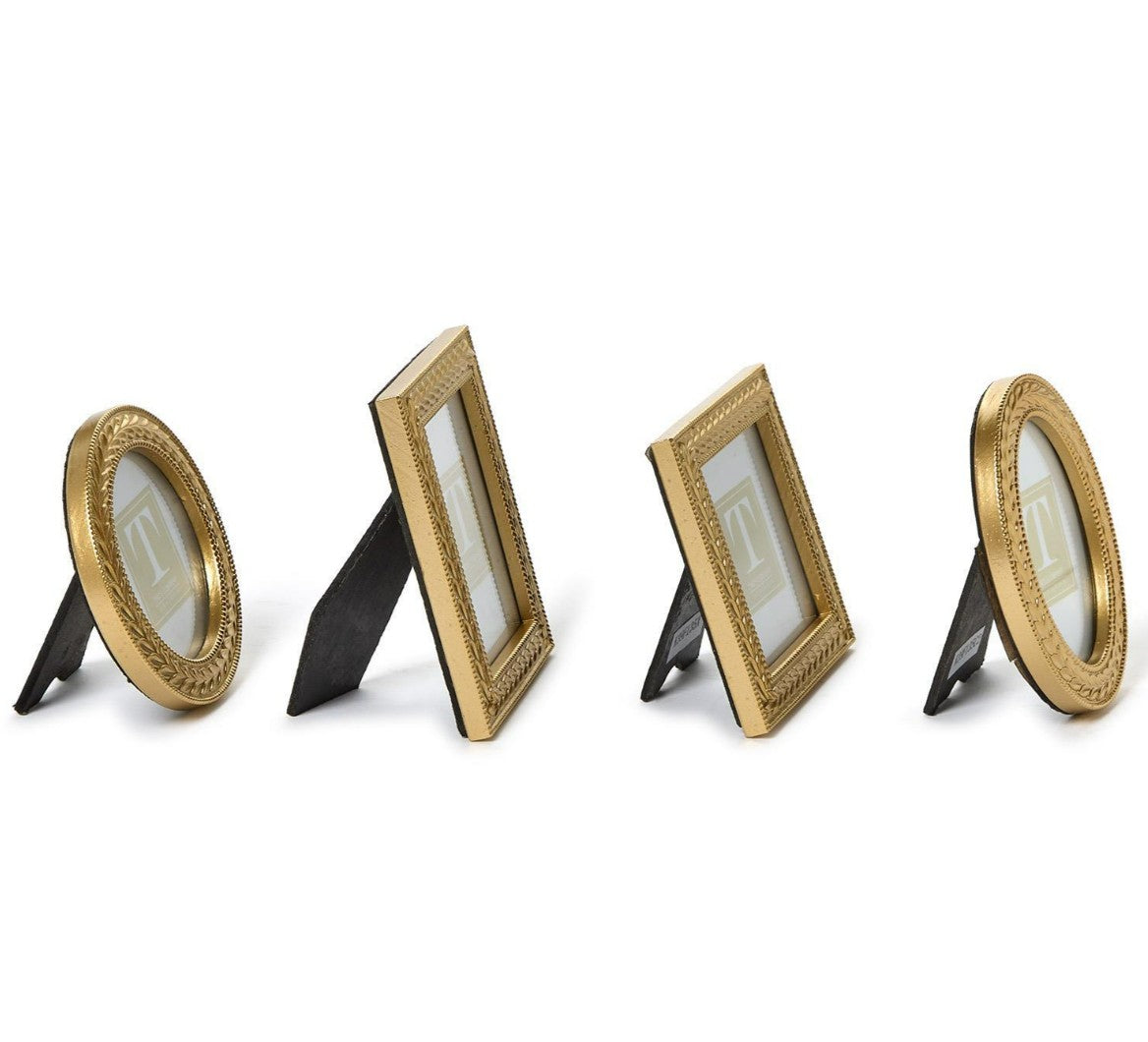 Laurel Wreath Gold Photo Frame