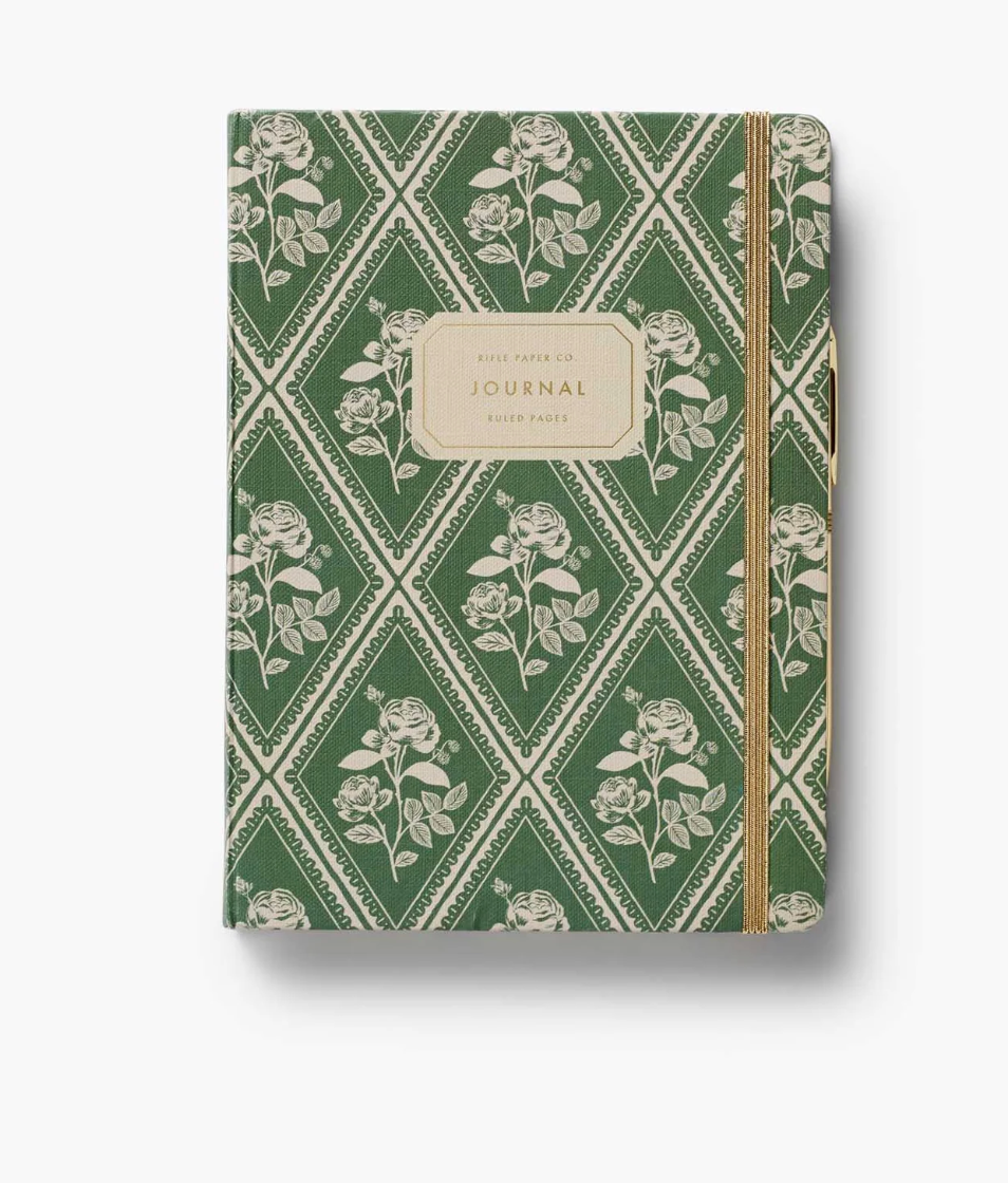 Rose Journal with Pen