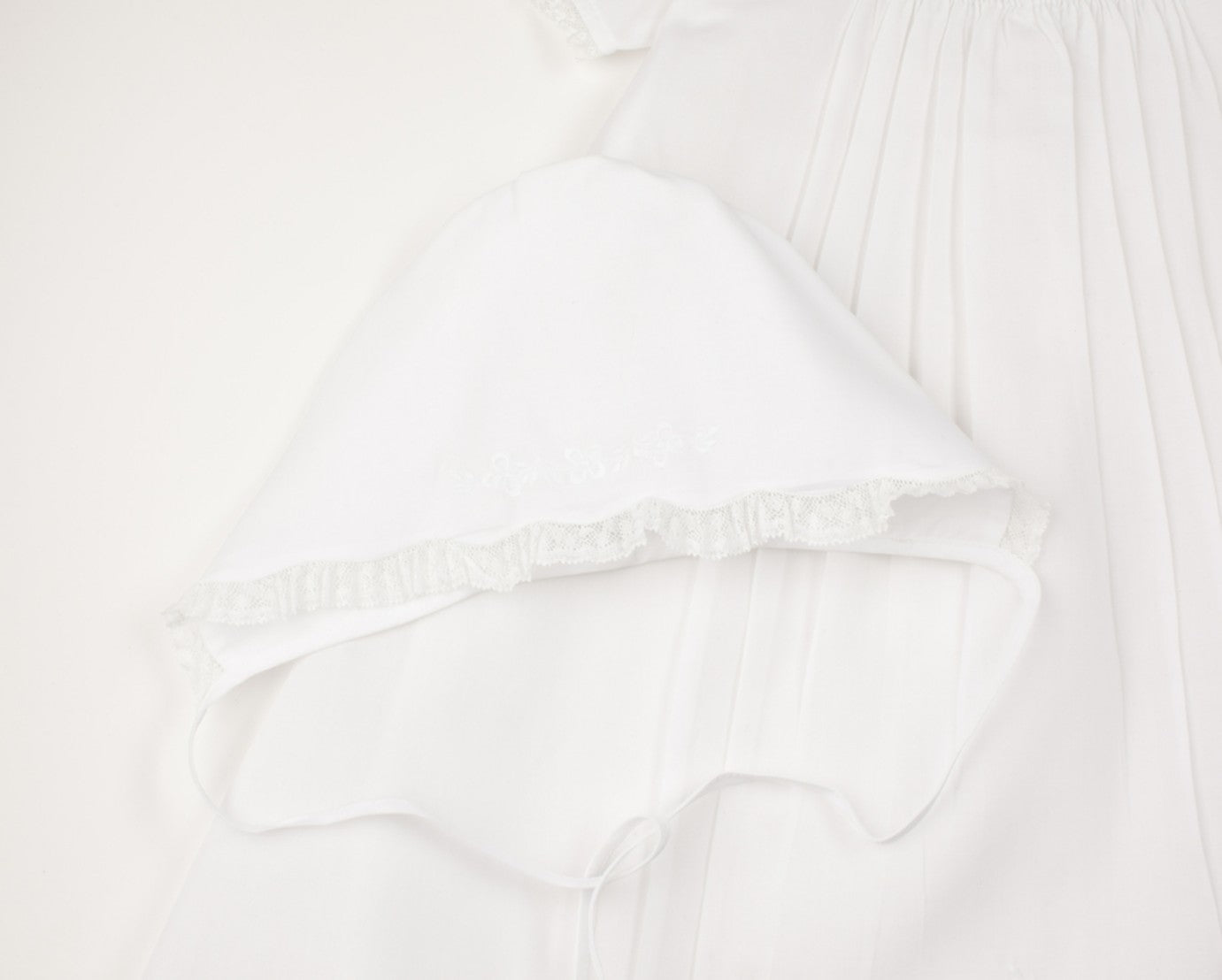 Girls Ruffle Lace Collar Special Occasion Set