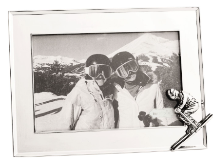Ski Silver Frame