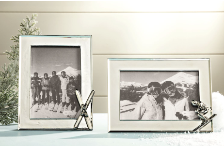 Ski Silver Frame