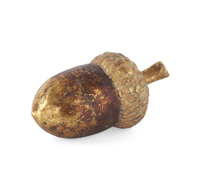 Gold and Bronze Acorn
