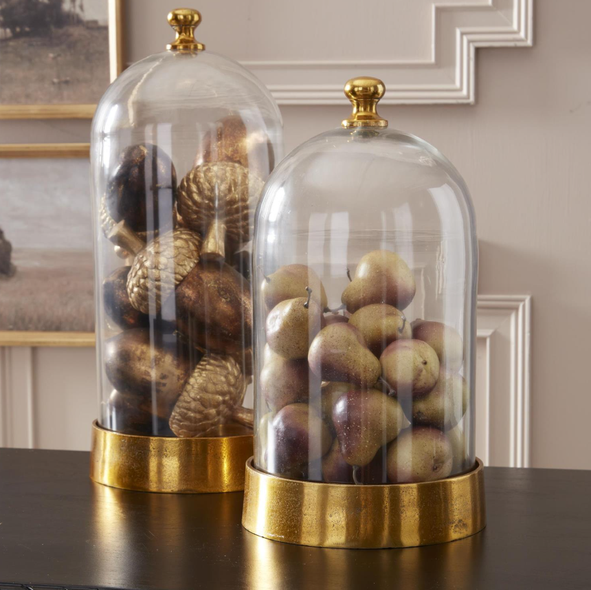 Gold and Bronze Acorn