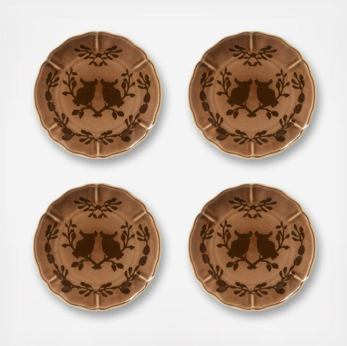 Forest Salad Plate Set