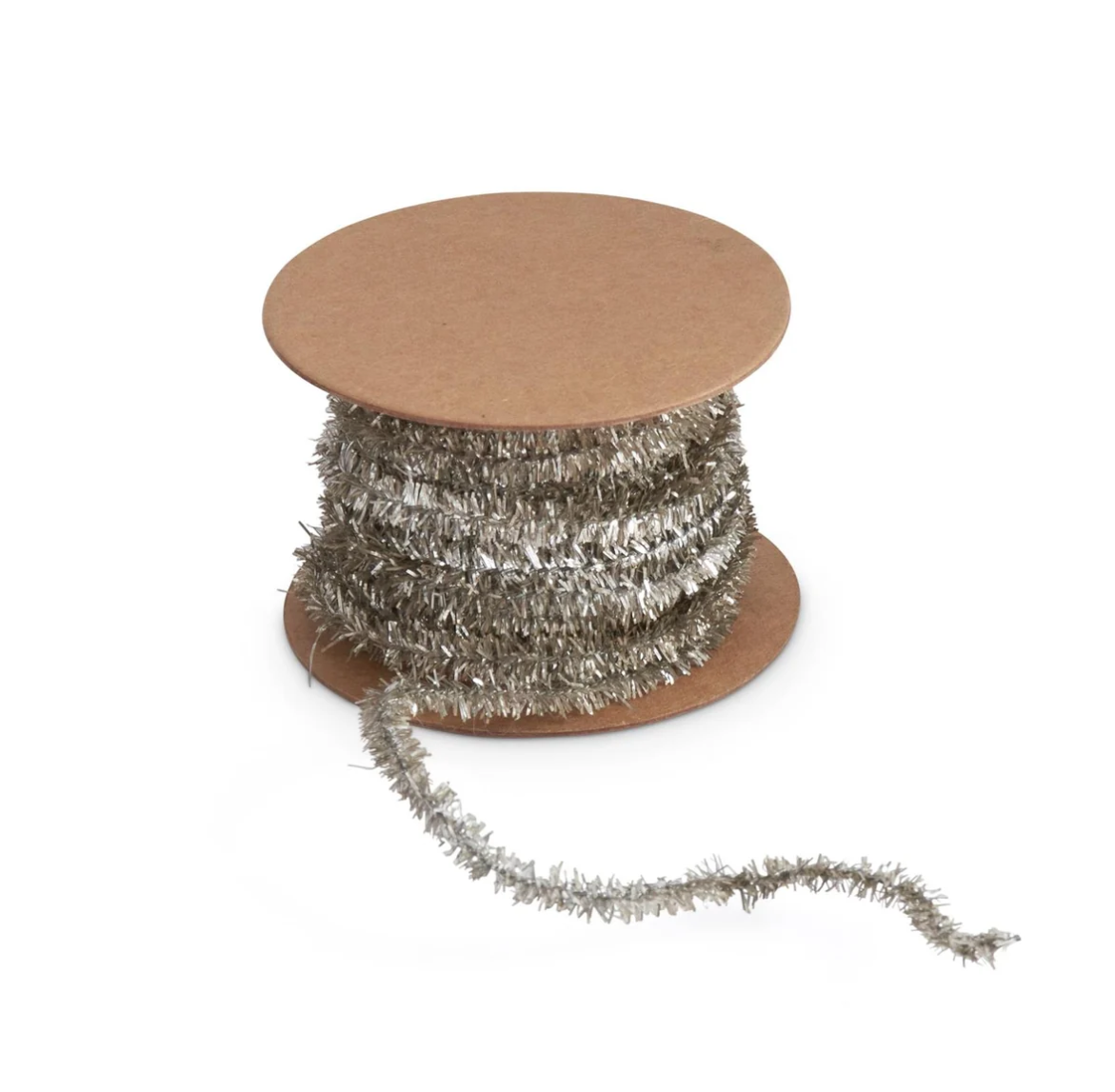 Silver Tinsel Garland