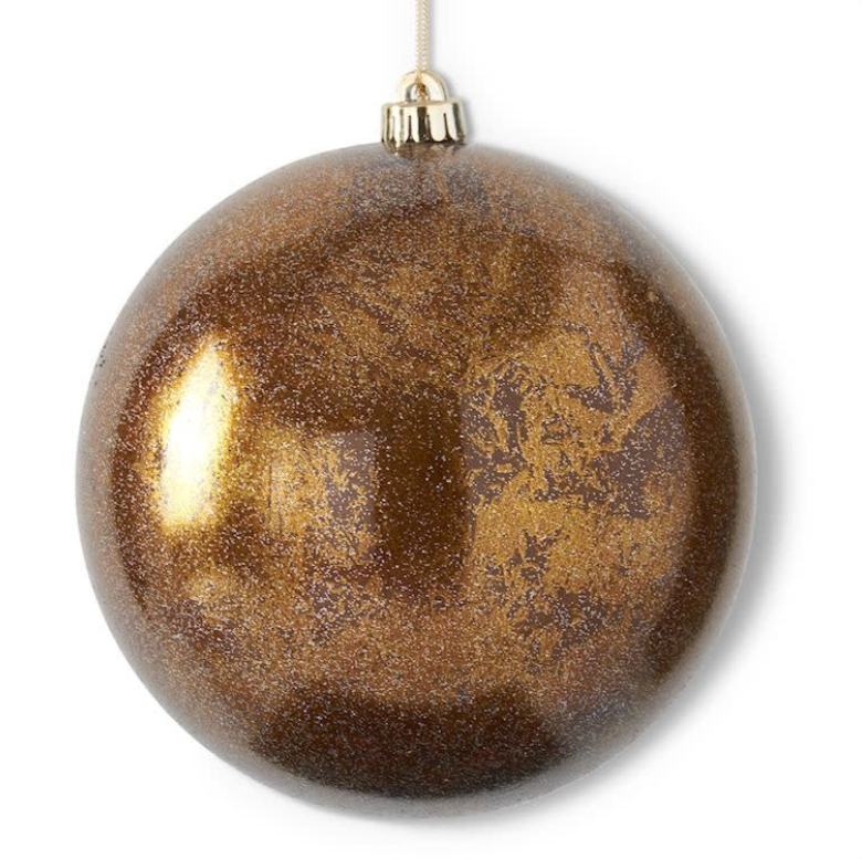 Gold Leaf Shatterproof Ornament