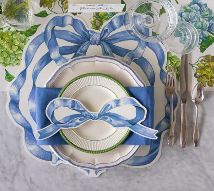 Cornflower Blue Icing on the Cake Dinner Plate