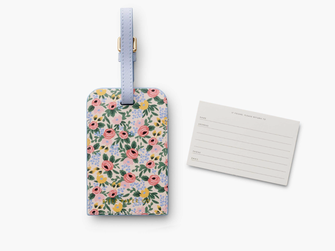 Rosa Luggage Tag