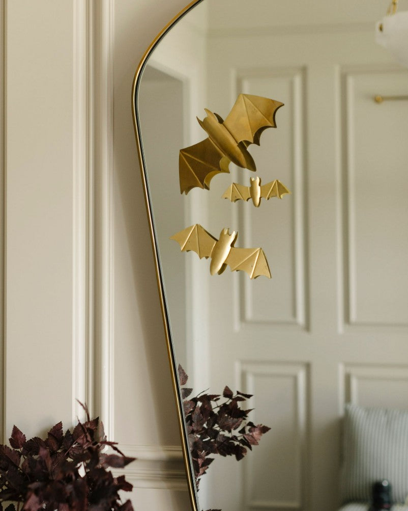 Winged Bat Wall Decor Set